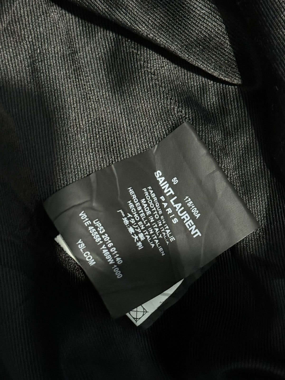 Saint Laurent Paris Saint Laurent Paris Glitter Diamond Jacket Size US M / EU 48-50 / 2 - 8 Thumbnail