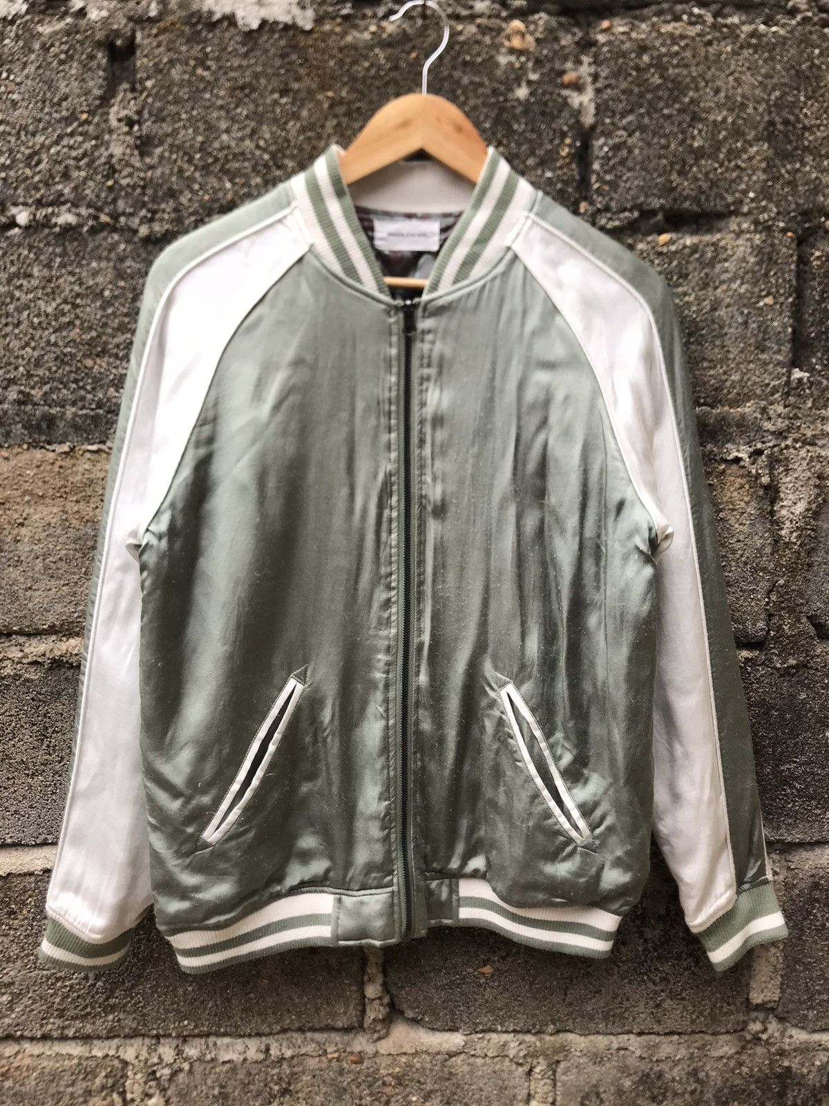 Japanese Brand 💥Sukajan Japanese Universal Style Wear Tiger Logo Zip Jacket Size US M / EU 48-50 / 2 - 2 Thumbnail