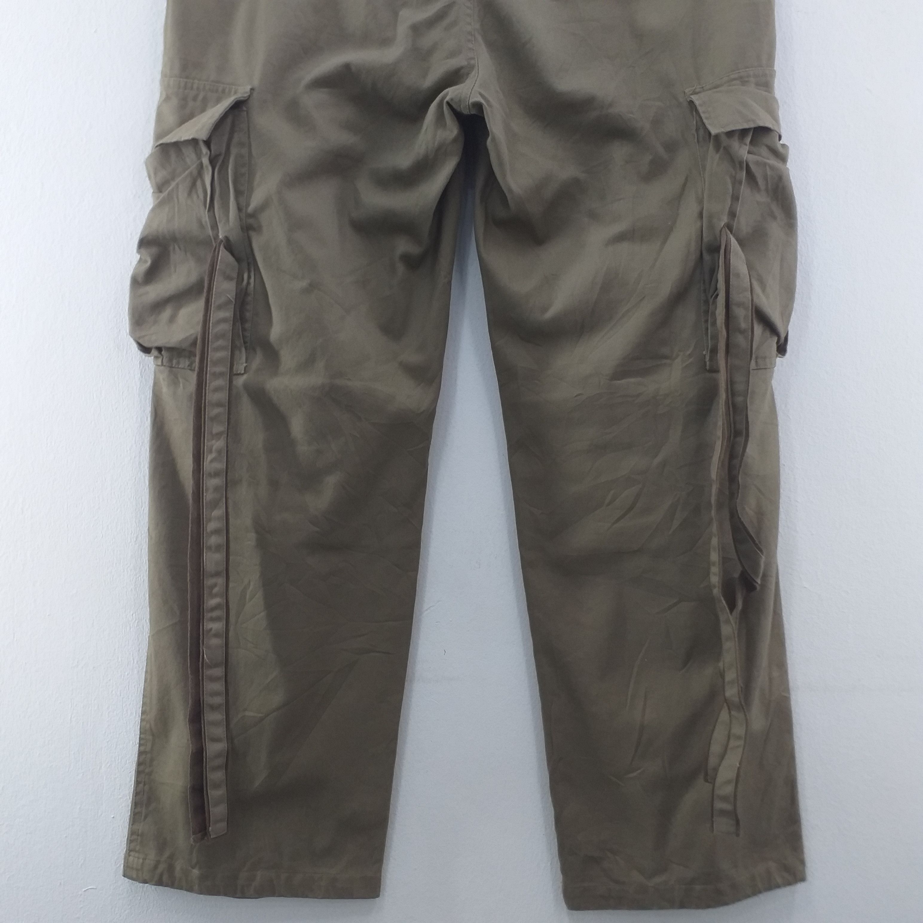 Japanese Brand Vintage Roughness Troop Japanese Cargo Pockets Pants -CP031 Size US 35 - 6 Thumbnail