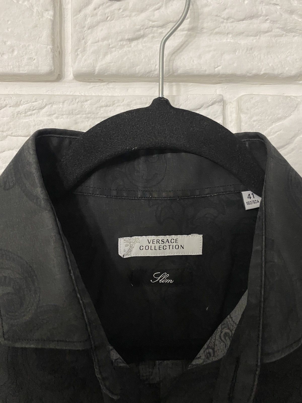 Versace Shirt Gianni Versace Black Size US S / EU 44-46 / 1 - 2 Thumbnail