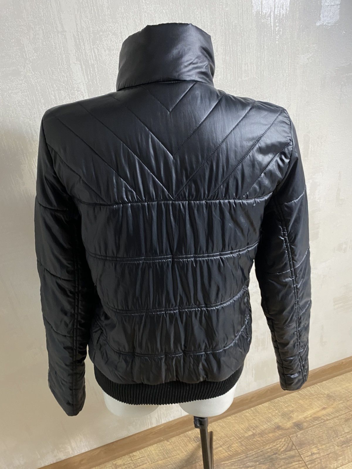 Adidas Adidas Black Puffer Jacket Gold Hardware 3-Stripes M Size M / US 6-8 / IT 42-44 - 8 Thumbnail