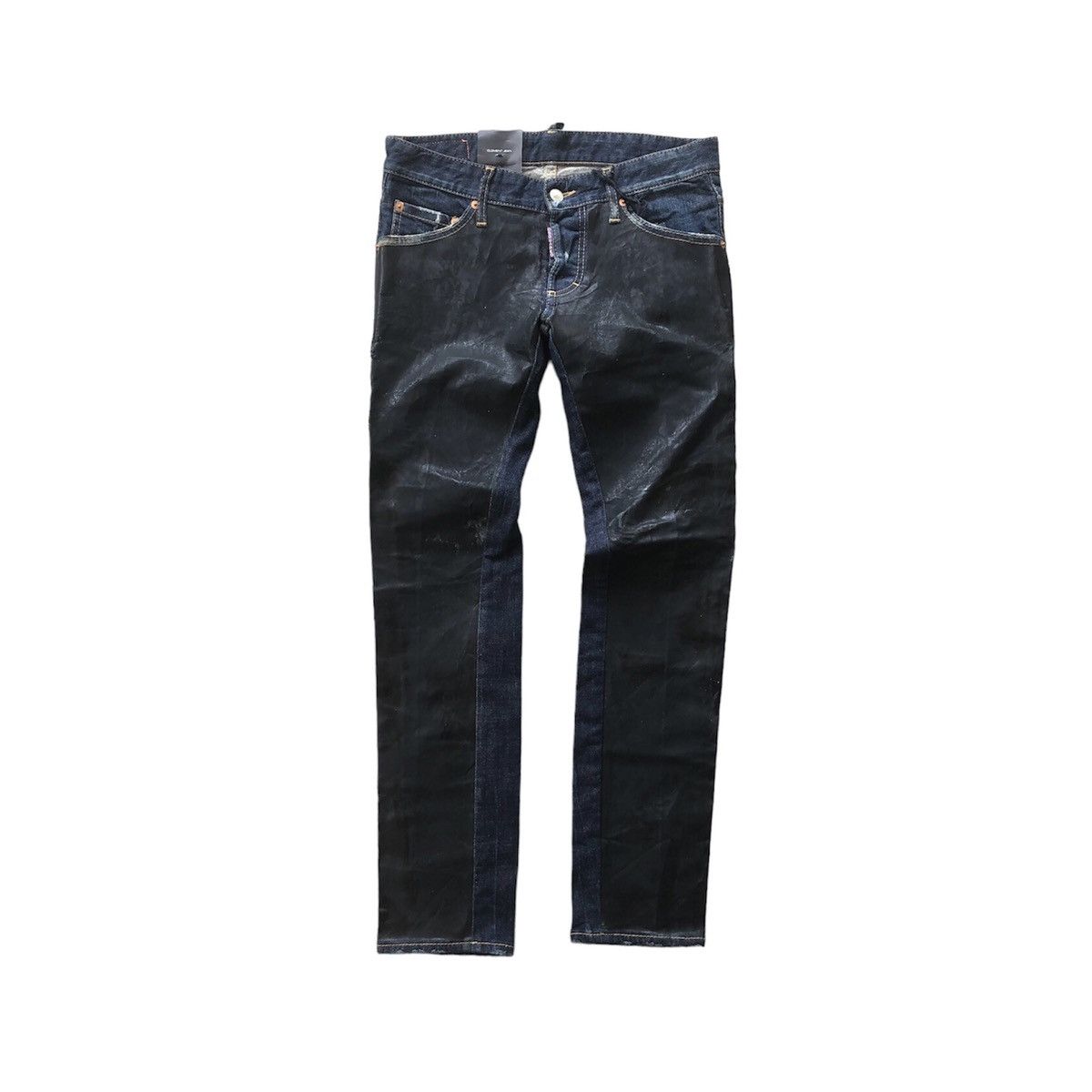 Dsquared2 Dsquared2 slim-fit denim half black painted Size US 30 / EU 46 - 1 Thumbnail