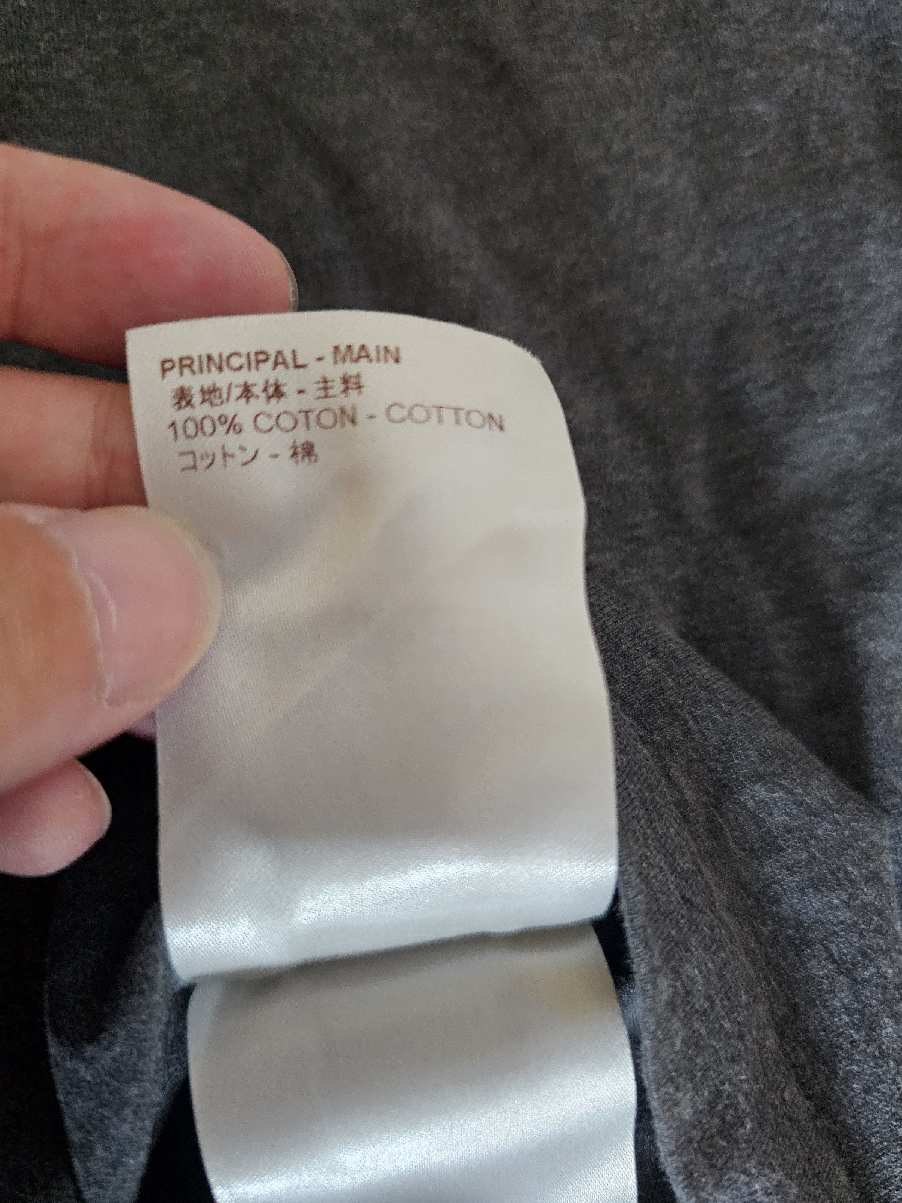 Louis Vuitton Louis Vuitton Men's Gray T-Shirt Size S Size US M / EU 48-50 / 2 - 6 Thumbnail