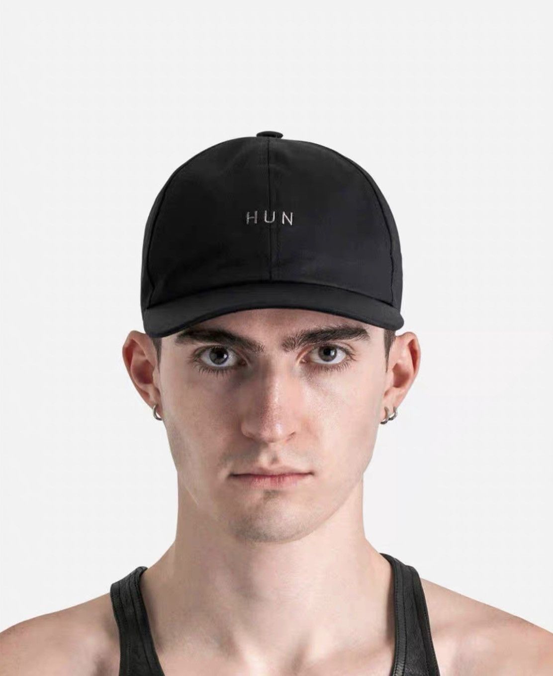Rick Owens Rick Owens SS24 HUN Logo Curved Brim Cap J31 Size ONE SIZE - 6 Thumbnail