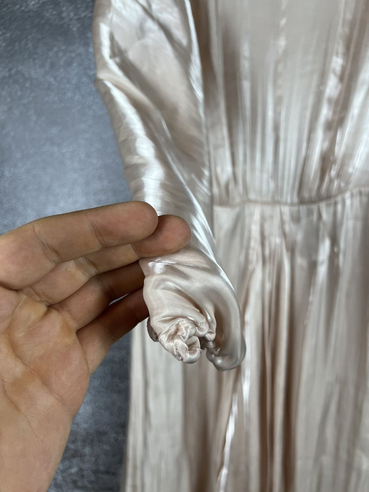 Designer × Prada Prada Milano Maxi Pearl Dress never worn 38 Made in Italy Size M / US 6-8 / IT 42-44 - 14 Thumbnail