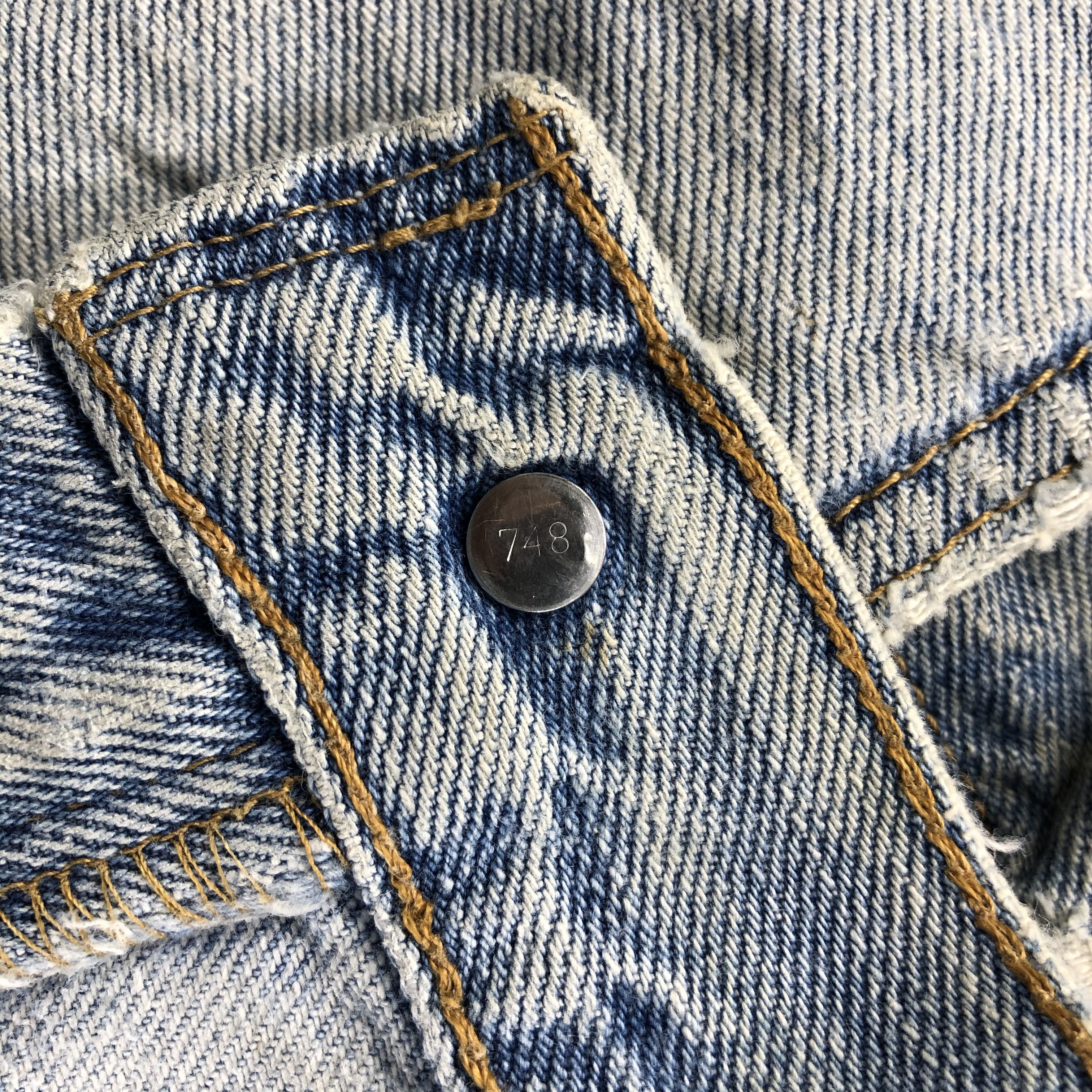 Levi's Vintage Levis Jeans Lot 505 Light Washed Denim-J1011 Size US 32 / EU 48 - 9 Thumbnail