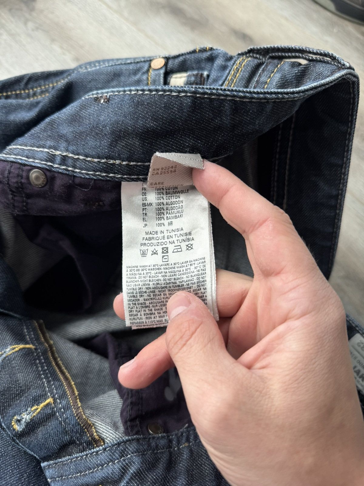 Diesel Diesel Iakop Y2k Mens Straight Jeans Size US 32 / EU 48 - 13 Thumbnail
