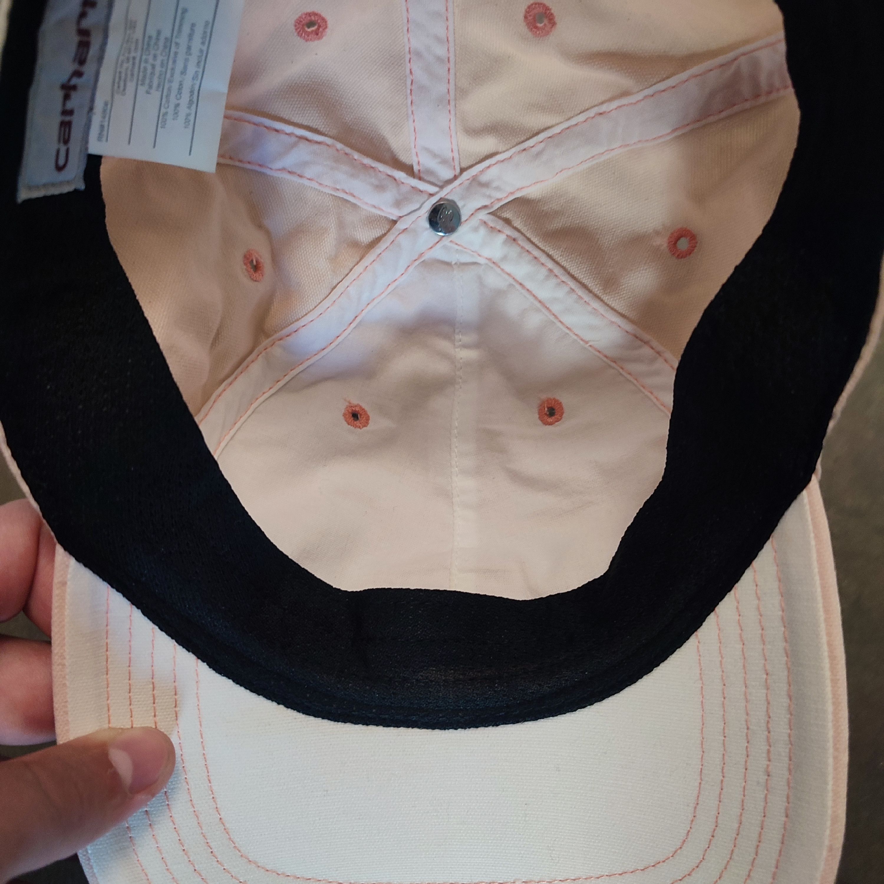 Carhartt Carhartt Adjustable Cap Pink Leather Patch One Size Size ONE SIZE - 6 Thumbnail