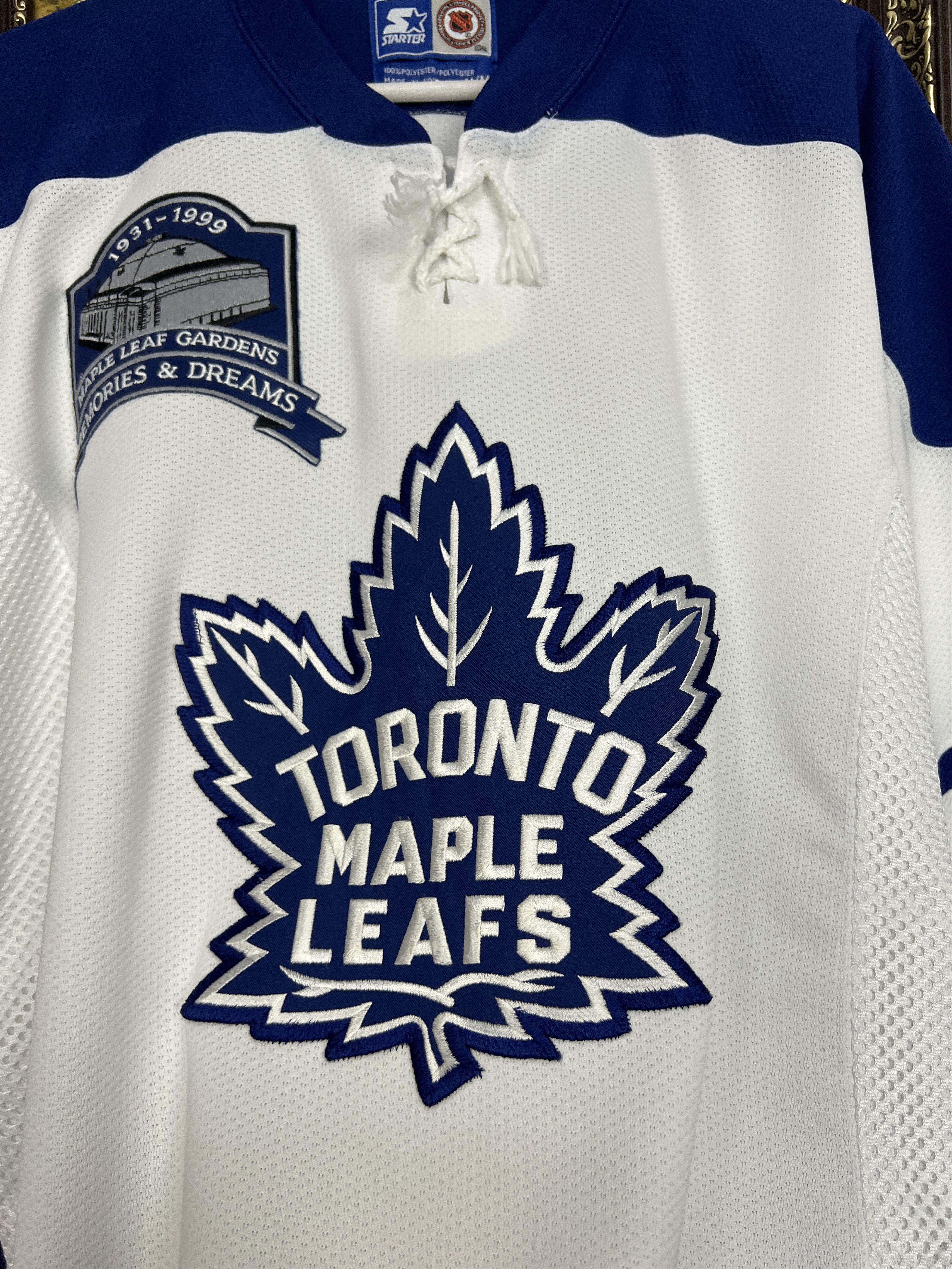 Starter Vintage 90's Toronto Maple Leafs Long Sleeve Jersey Trikot Size US M / EU 48-50 / 2 - 3 Thumbnail