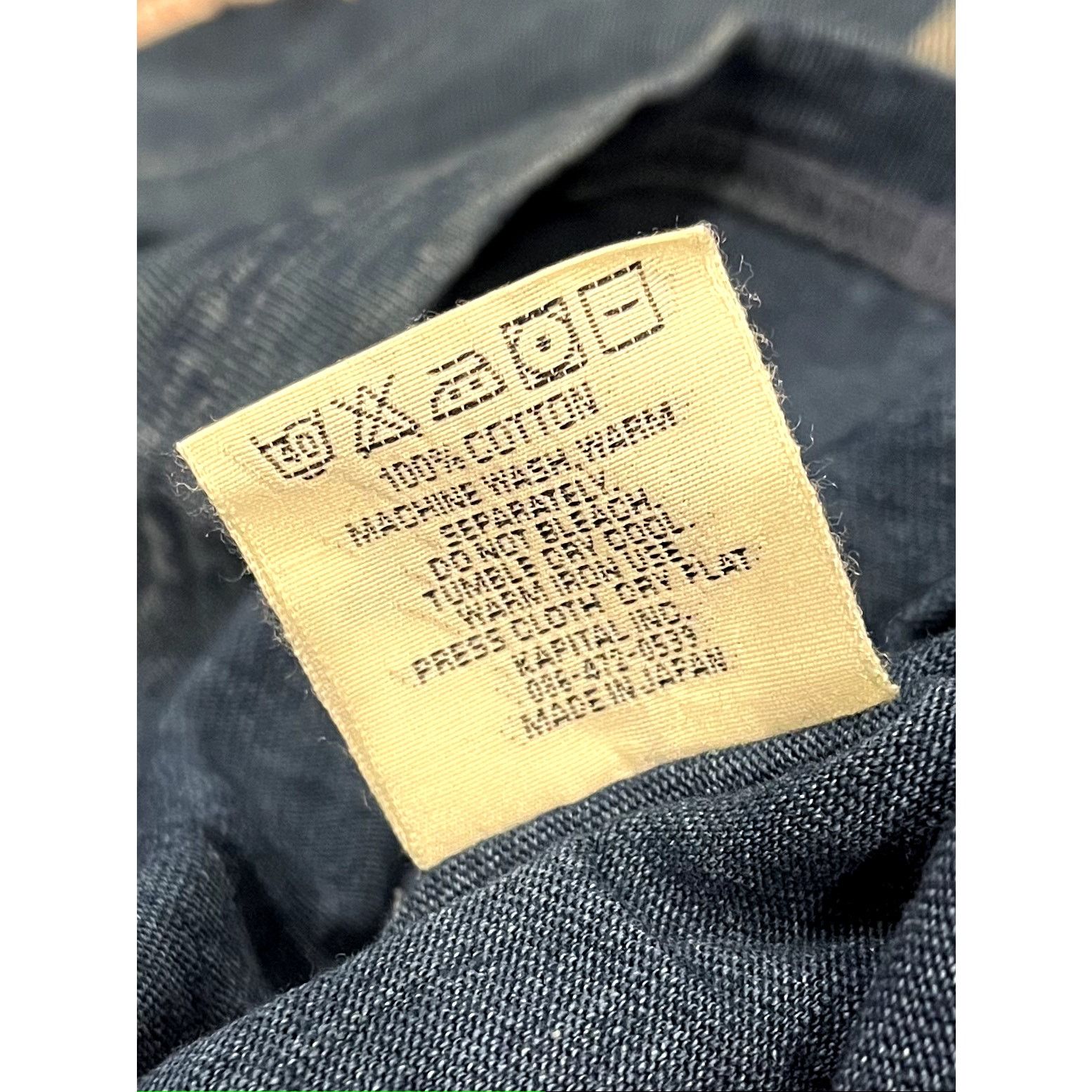 Kapital Kapital Elephant Brand Bandana Museum Indigo Tee Size US L / EU 52-54 / 3 - 6 Thumbnail