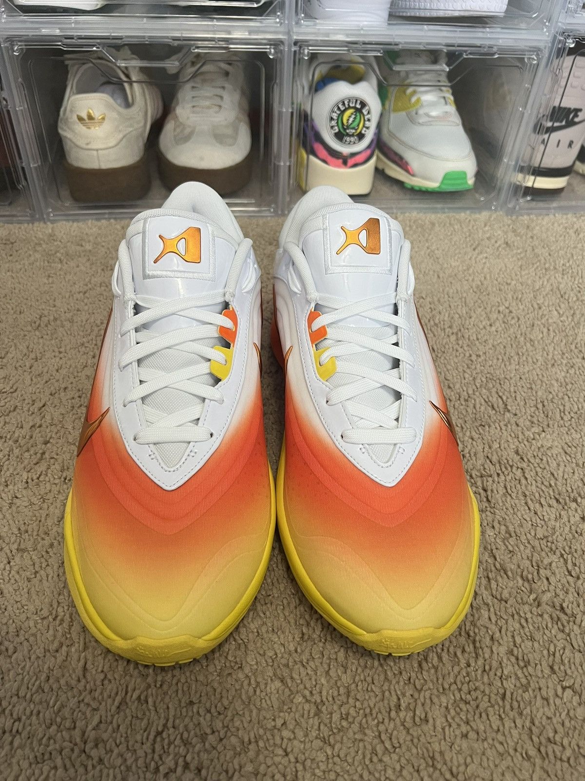 Nike Size US W 13.5/ M 12 A'ja Nike A'ja Wilson A'One Candy Corn Size US 12 / EU 45 - 4 Thumbnail