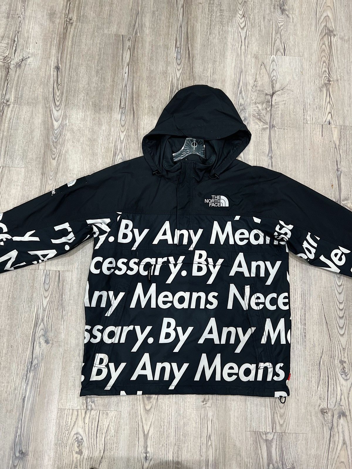 ジャケット・アウター supreme by any means mountain pullover Supreme The North Face By Any Means Mountain Jacket Black