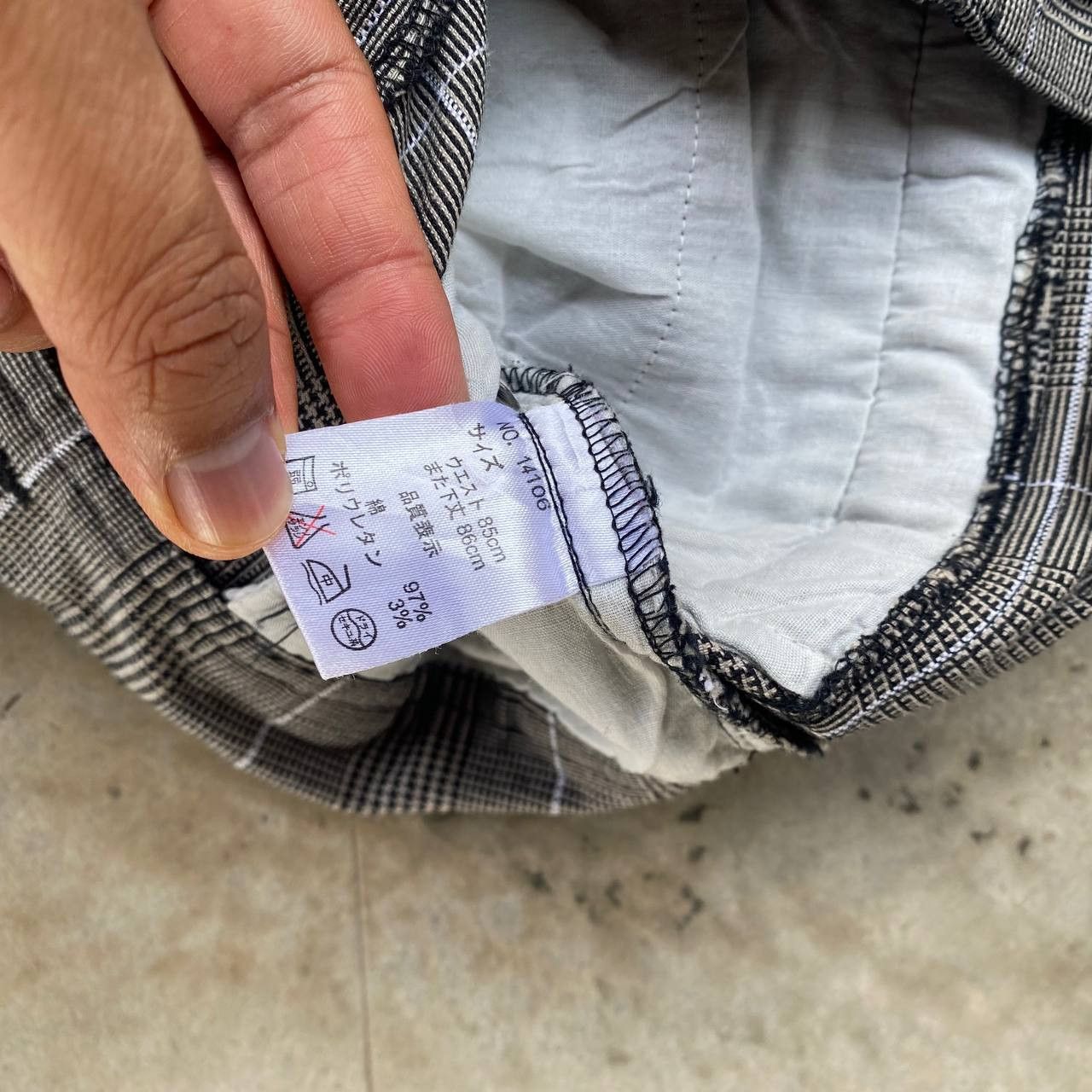 Japanese Brand PRISONER PANT CARGO SKKONE 31040 PIN STRIPE JAPANESE STYLE Size US 29 - 12 Thumbnail