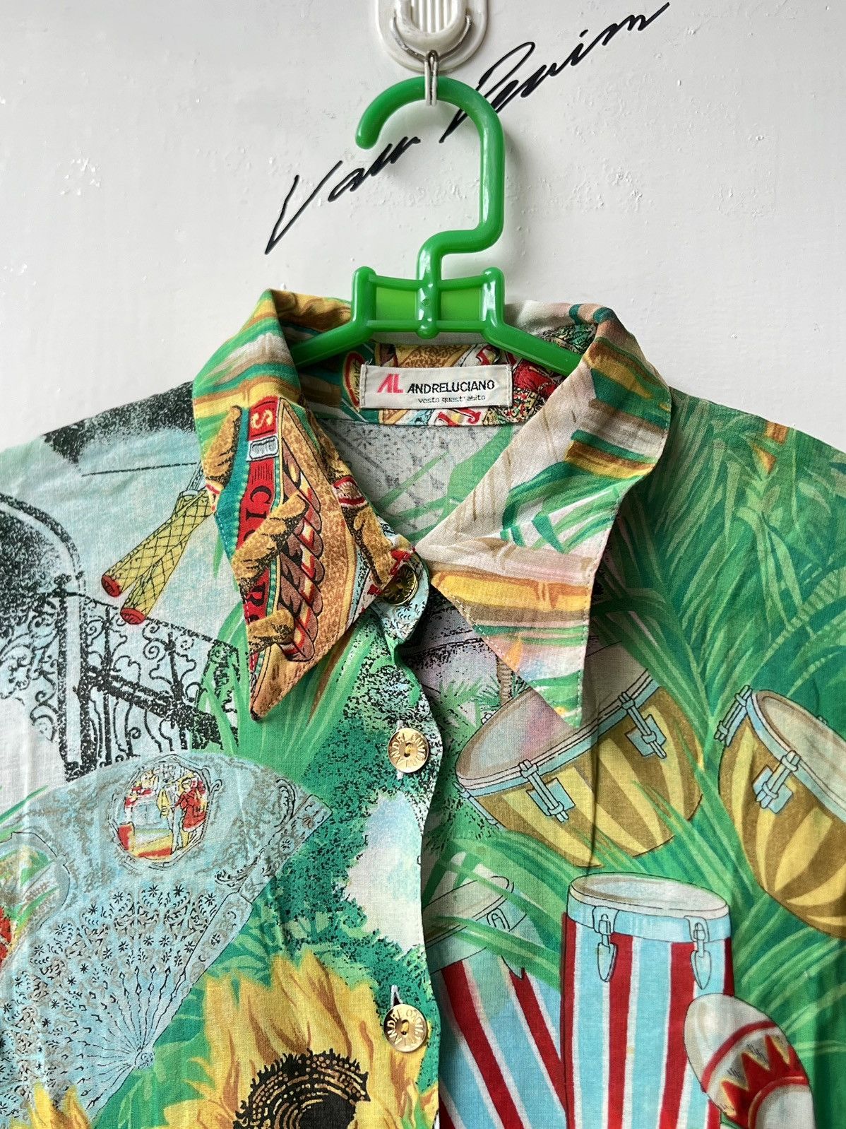Andreluciano ANDRELUCIANO Motive Shirt Size US M / EU 48-50 / 2 - 12 Thumbnail