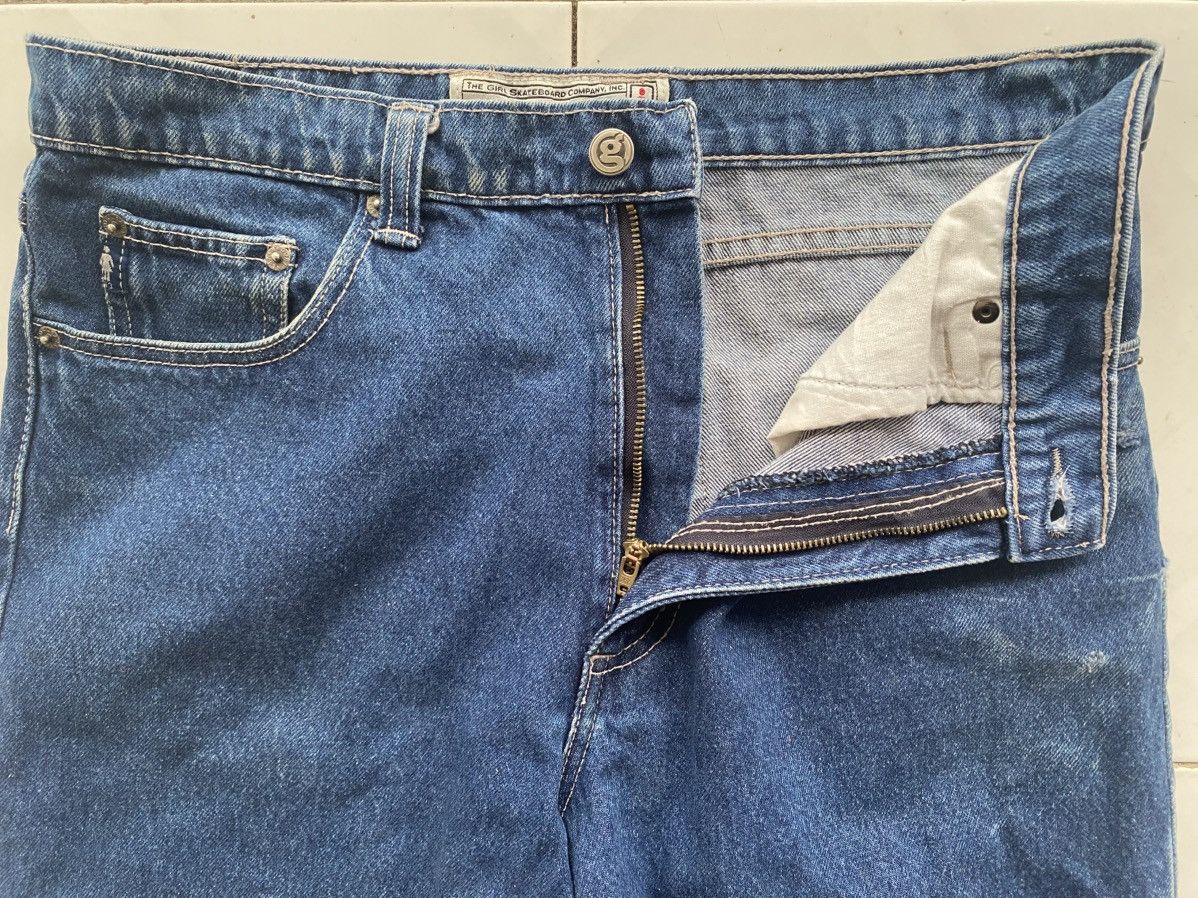 Girl Skateboards Vintage Girl Skateboards Distressed Baggy Jeans Size US 32 / EU 48 - 8 Thumbnail