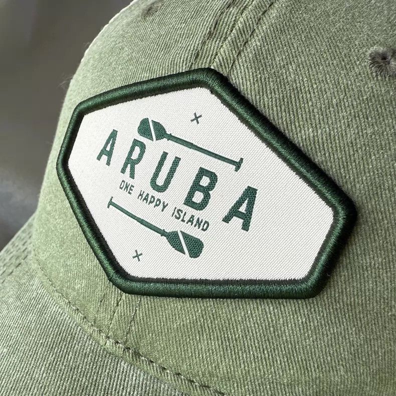 Treasure & Bond TRESURE COVE x ARUBA baseball cap Soft top curved brim Size ONE SIZE - 3 Thumbnail
