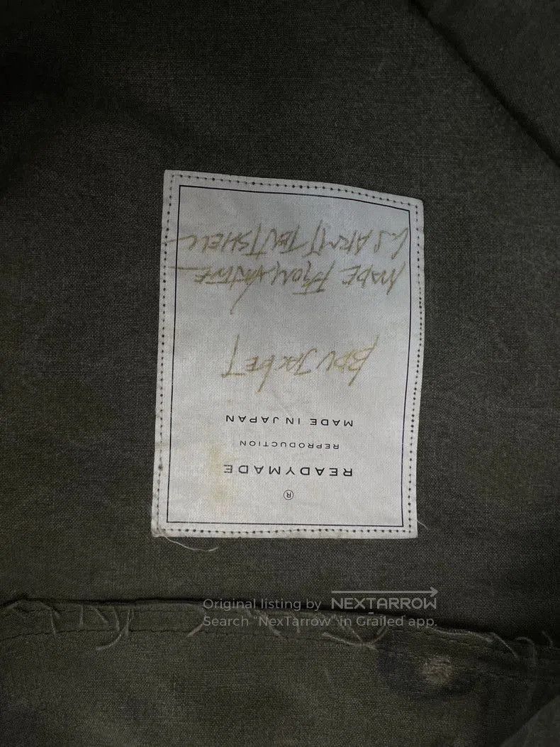READYMADE Readymade Green Jacket with Arm Patterns. Size US M / EU 48-50 / 2 - 3 Thumbnail