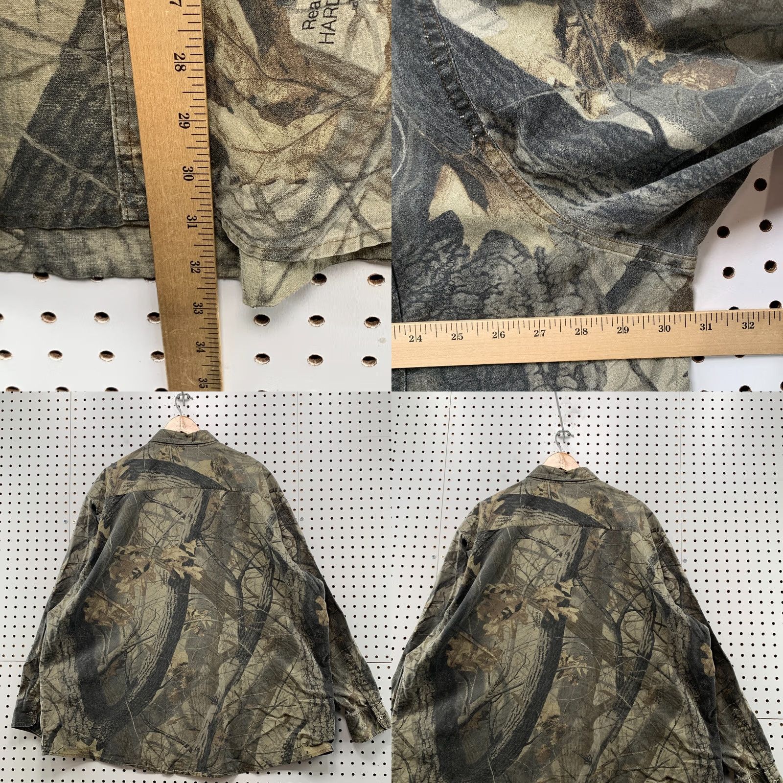 Vintage VINTAGE Spartan Camouflage Button-Down Shirt Mens 3XL Camouflage USA 30.5x32.5 Size US XXL / EU 58 / 5 - 9 Thumbnail