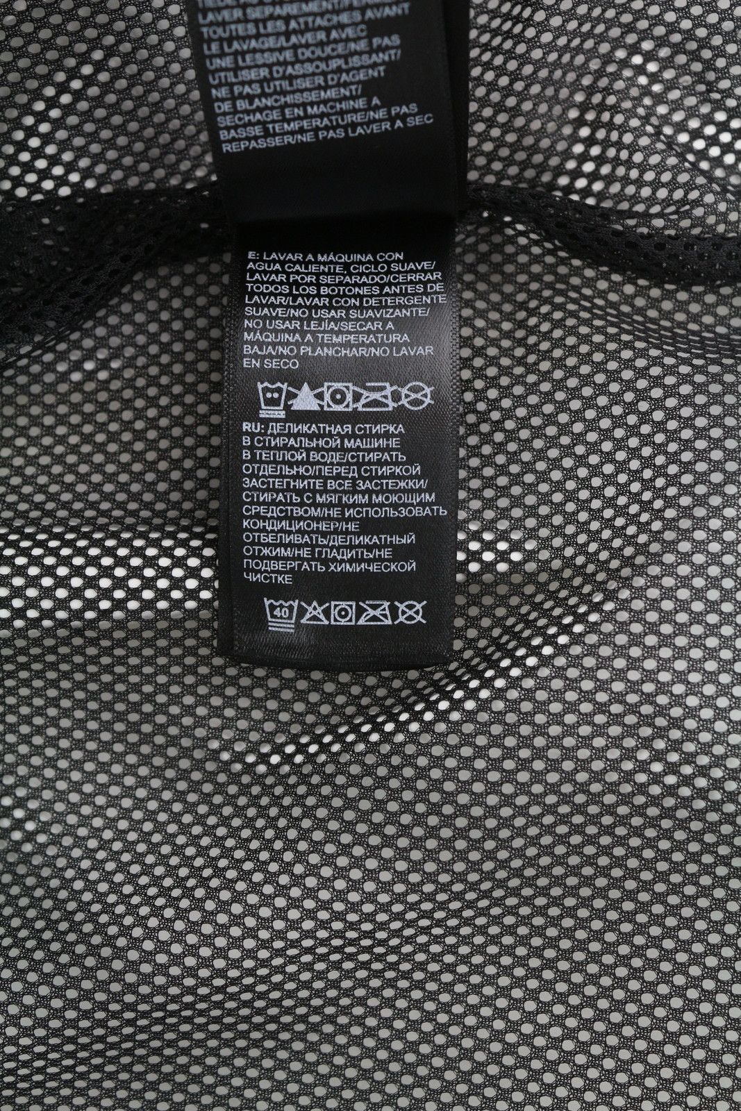The North Face XS Black Zip Hooded Lightweight Dry Vent White Jacket 83704 Size US XS / EU 42 / 0 - 8 Thumbnail