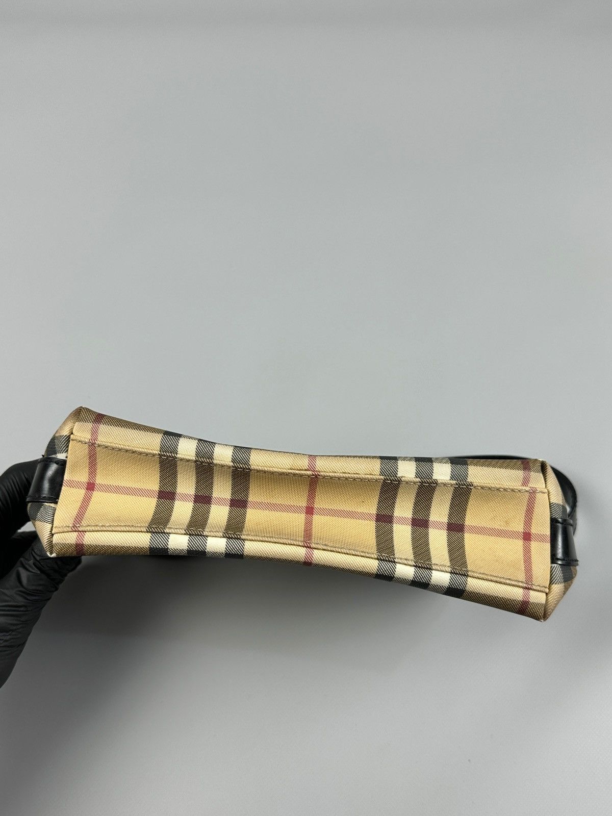 Burberry Vintage Burberry London Nova Check Baguette Shoulder Bag Size ONE SIZE - 12 Thumbnail