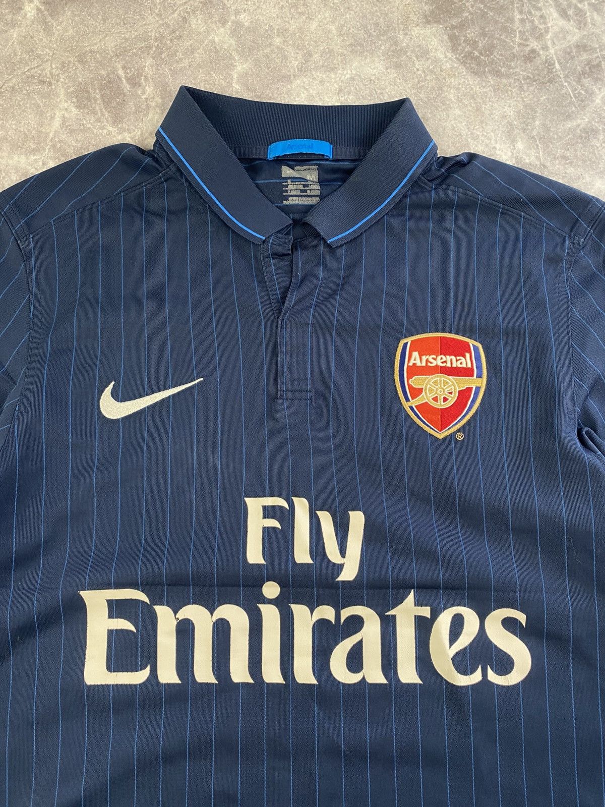 Nike Arsenal Away football shirt 2009 Mens Trikot Gunners Size M Size US M / EU 48-50 / 2 - 2 Thumbnail