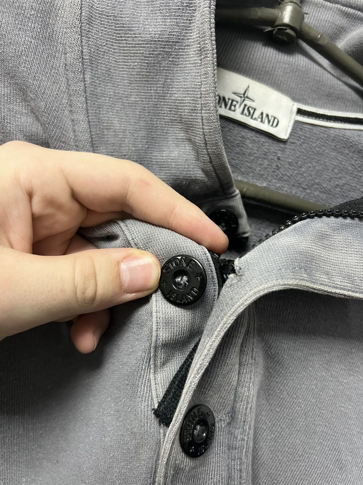 Stone Island Stone island 1/4 zip hoodie S Size US S / EU 44-46 / 1 - 4 Thumbnail