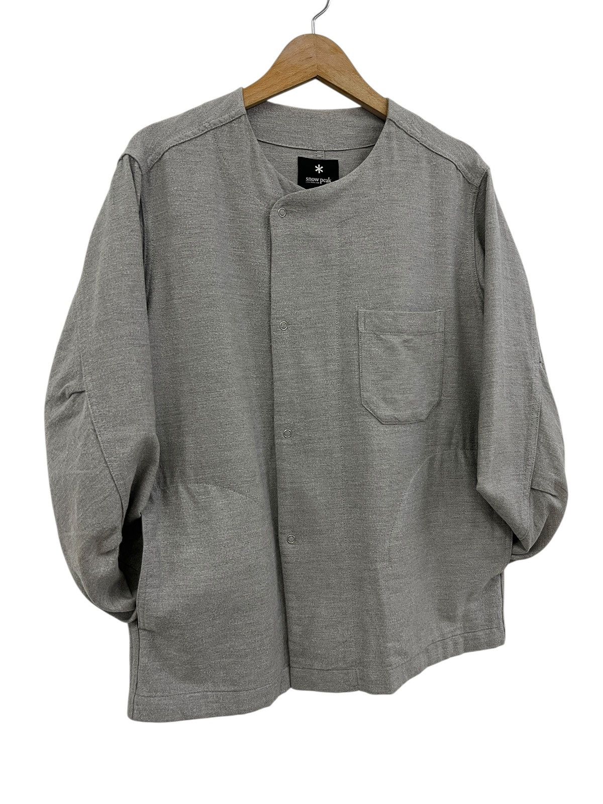 Snow Peak Snow Peak Asymmetric Snap Button Shirt Size US S / EU 44-46 / 1 - 5 Thumbnail