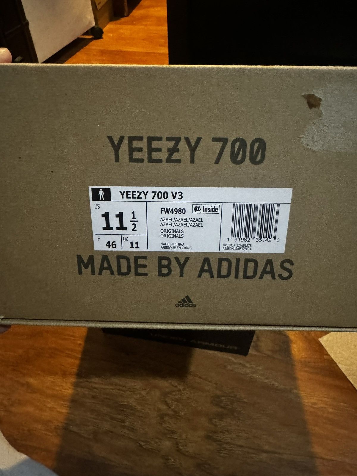 Yeezy YEEZY 700 V3 ‘AZAEL’ Size US 11.5 / EU 44-45 - 9 Thumbnail