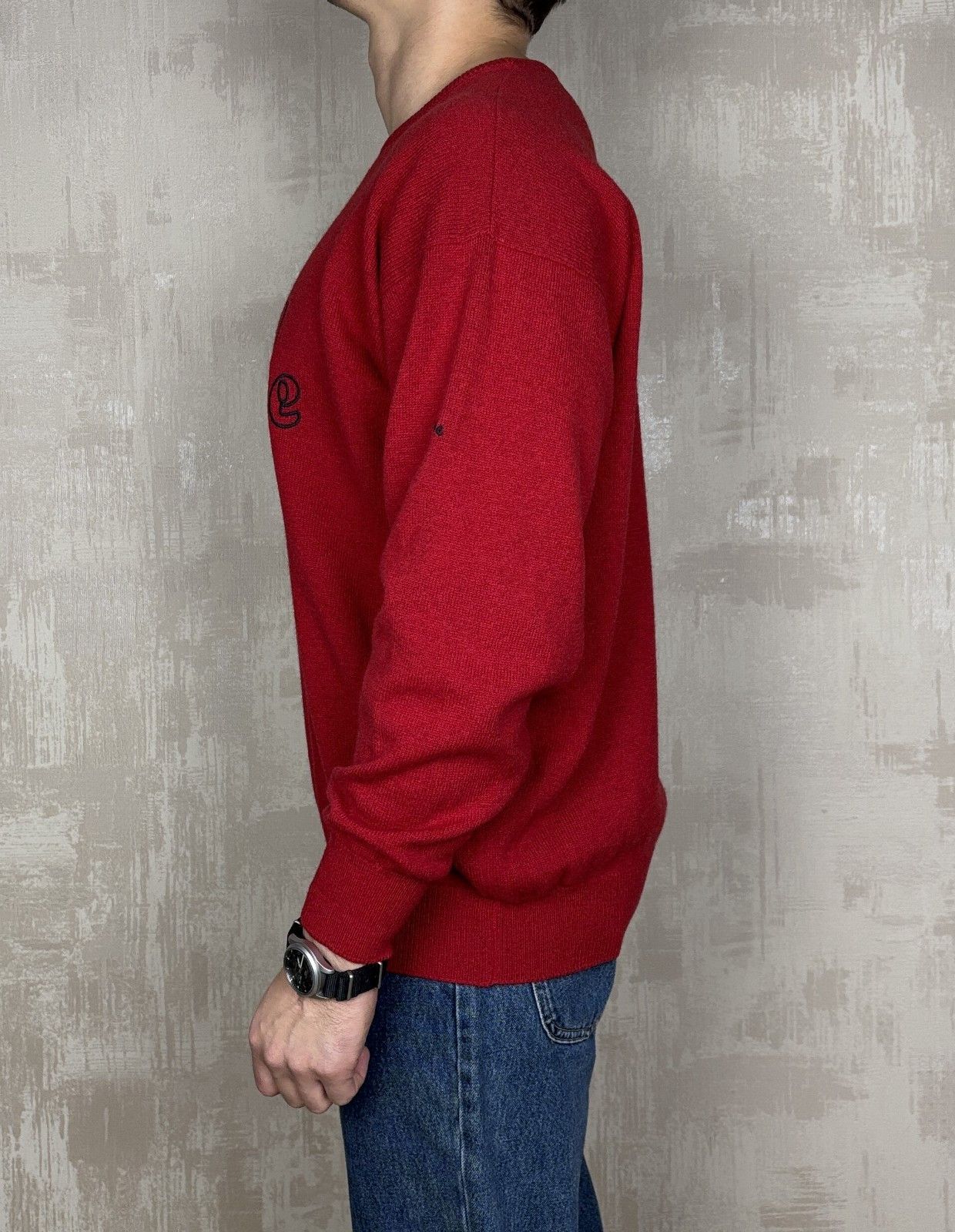 Pringle Of Scotland Vintage Pringle Sports Made Scotland Wool Crew Neck Sweater Size US XL / EU 56 / 4 - 10 Thumbnail