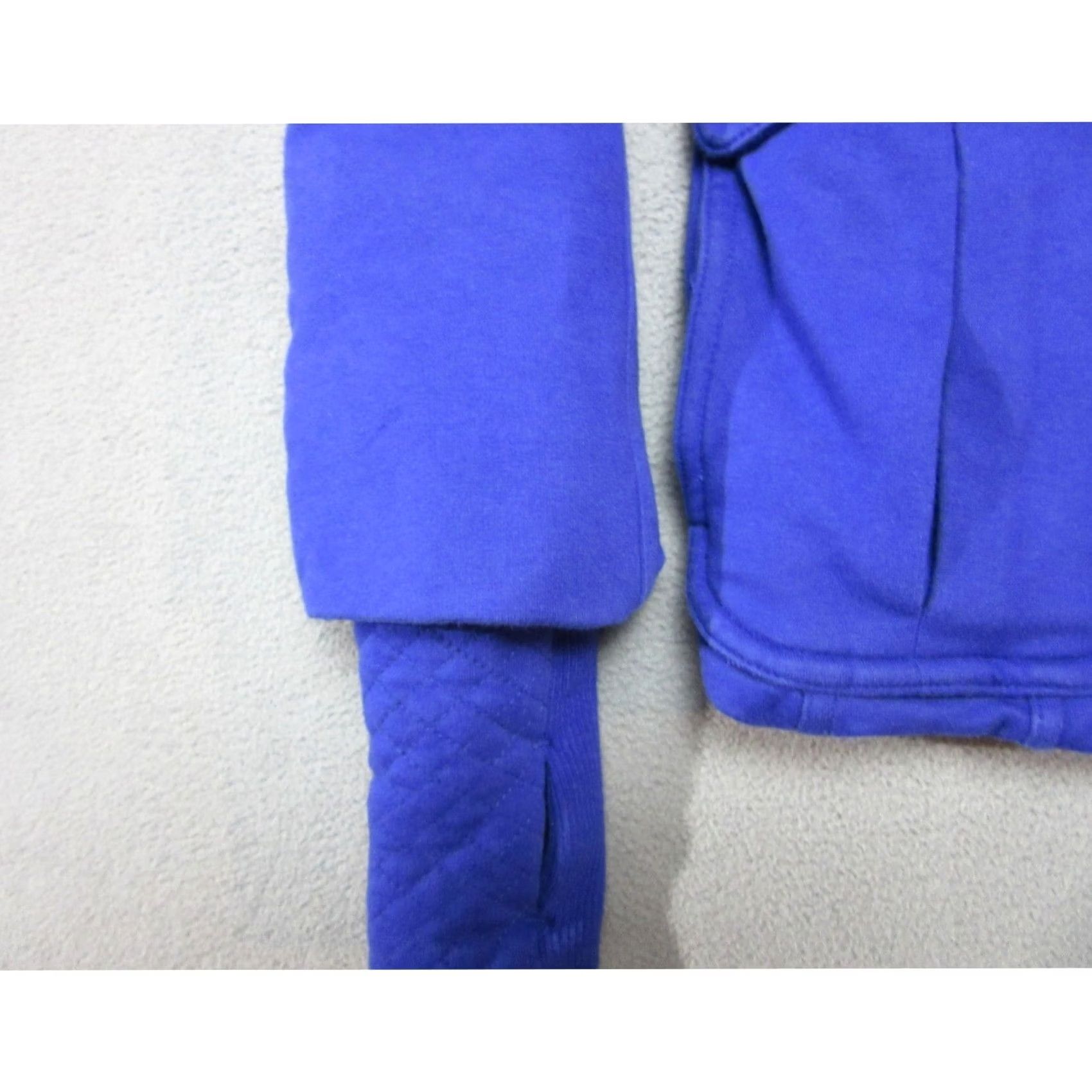 Lululemon Lululemon Jacket Womens Blue 4 Full Zip Quilted Thumbholes Its Happening Size S / US 4 / IT 40 - 5 Thumbnail