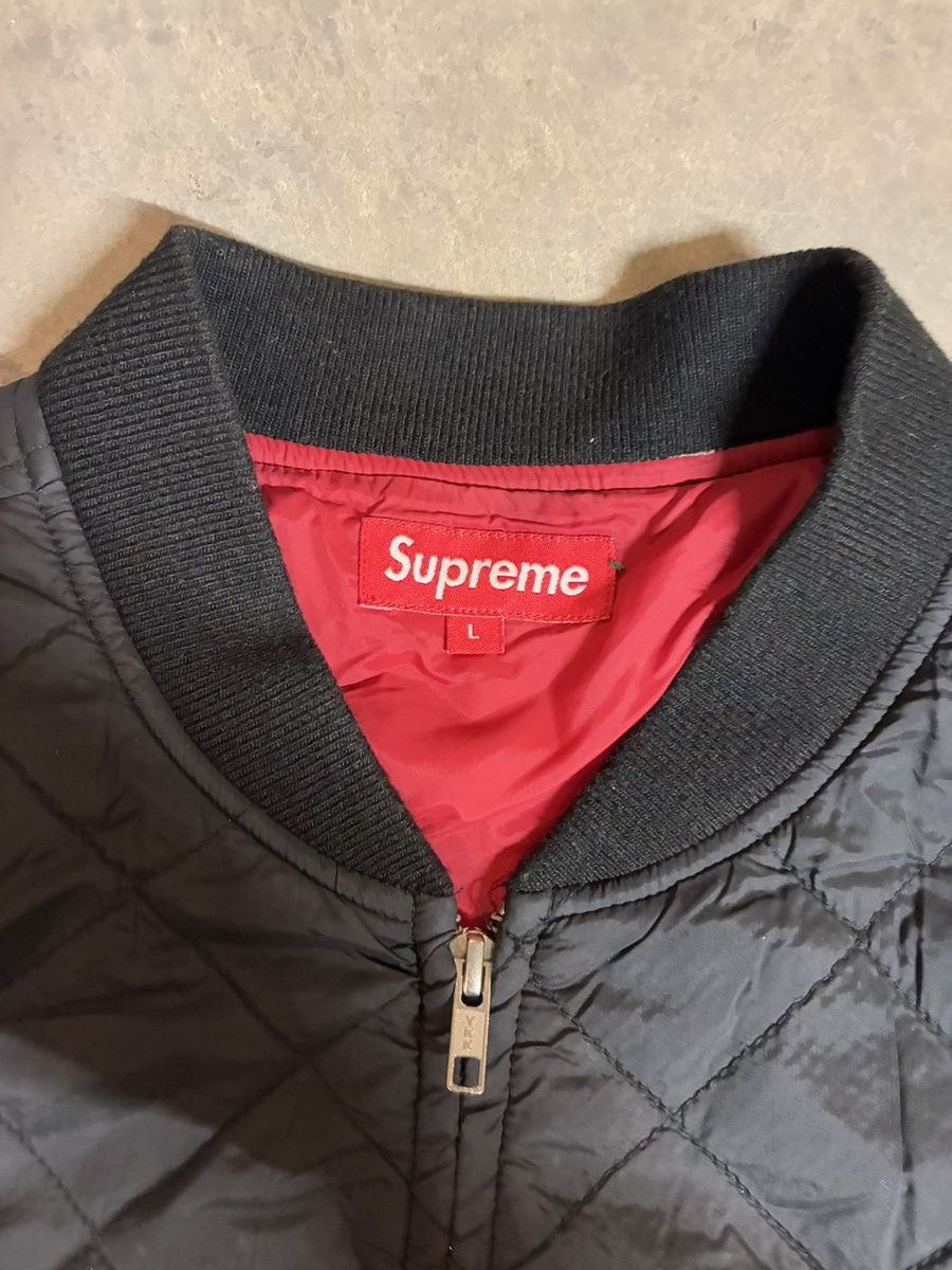 Supreme Supreme SS12 quilted work jacket blimp Size US L / EU 52-54 / 3 - 4 Thumbnail