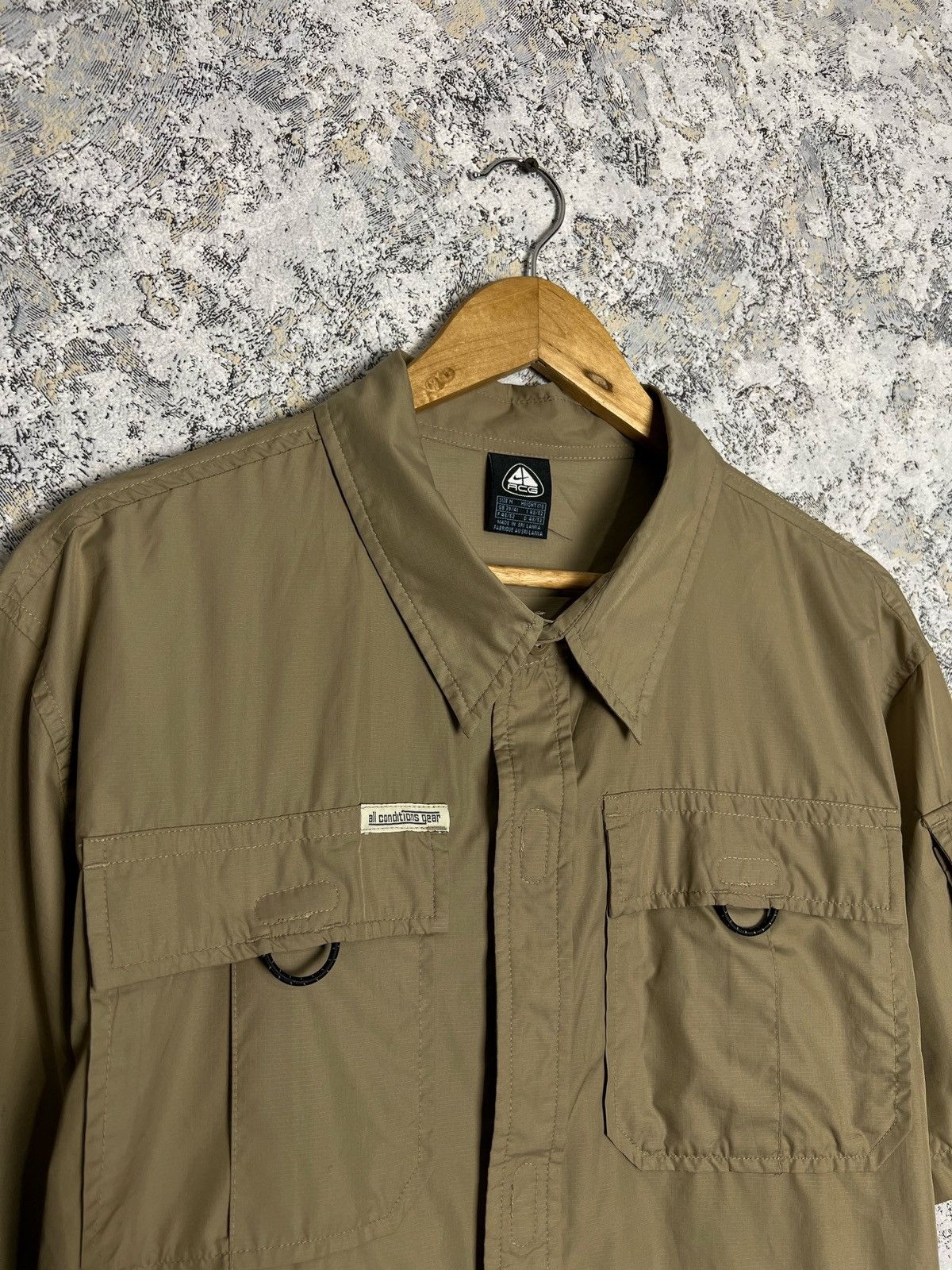 Nike × Nike ACG × Vintage Vintage Nike ACG Shirt Pocket Size M Size US M / EU 48-50 / 2 - 2 Thumbnail
