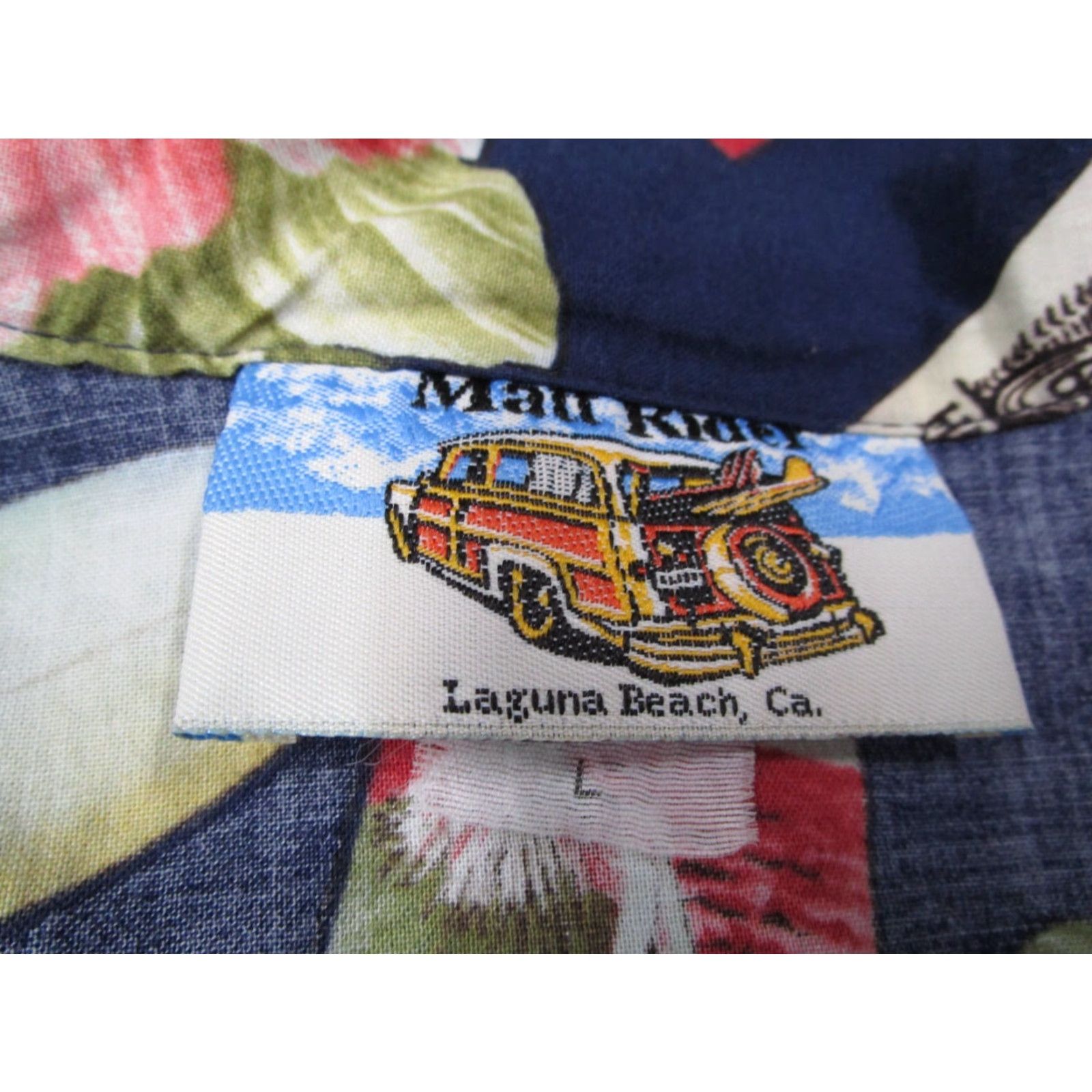 Vintage VINTAGE Matt Rider Shirt Mens Large Blue Button Up Laguna Beach California Surfboards Size US L / EU 52-54 / 3 - 3 Thumbnail