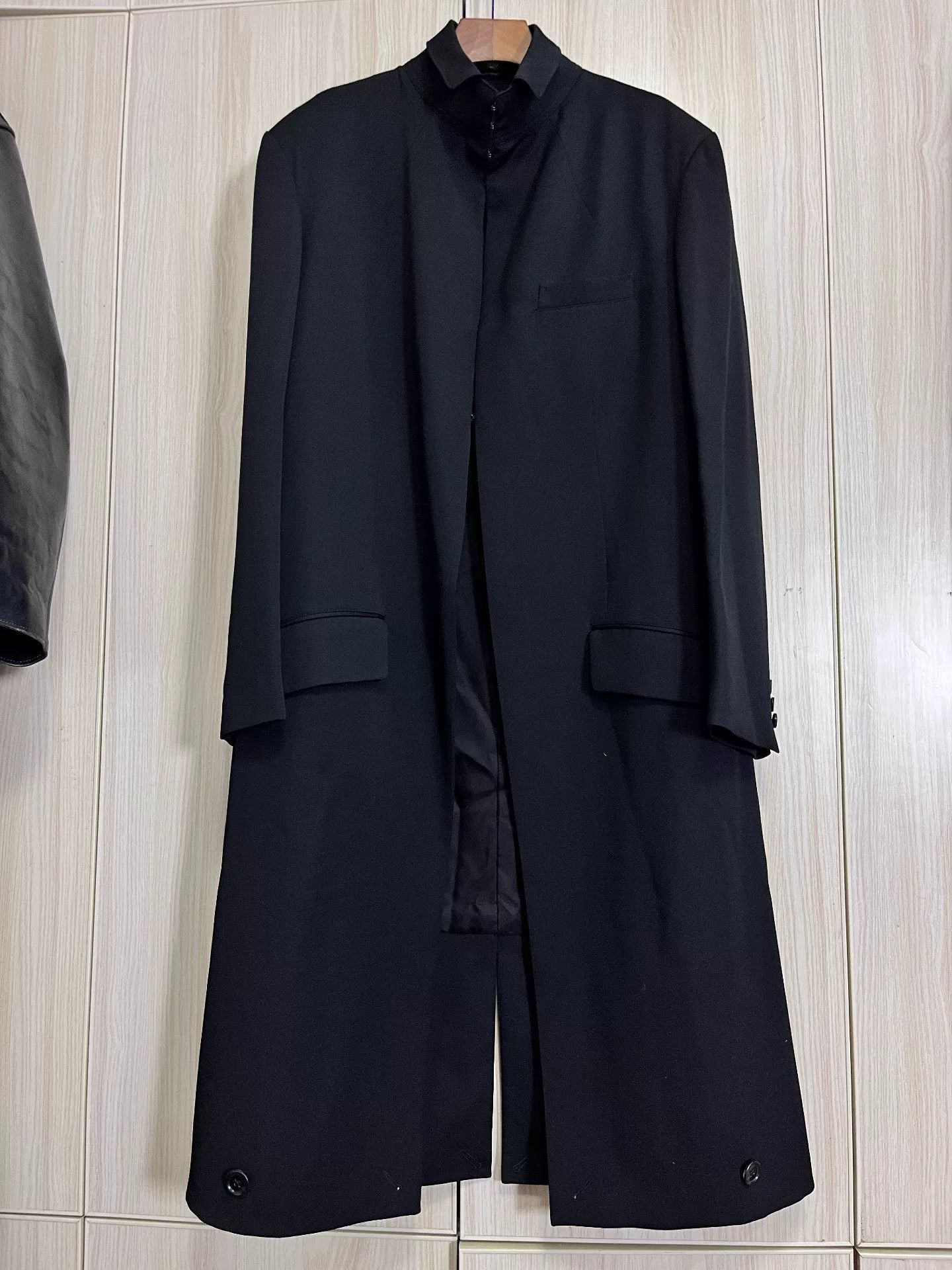 Yohji Yamamoto Yohji Yamamoto Black Tailcoat Coat Size US M / EU 48-50 / 2 - 1 Thumbnail
