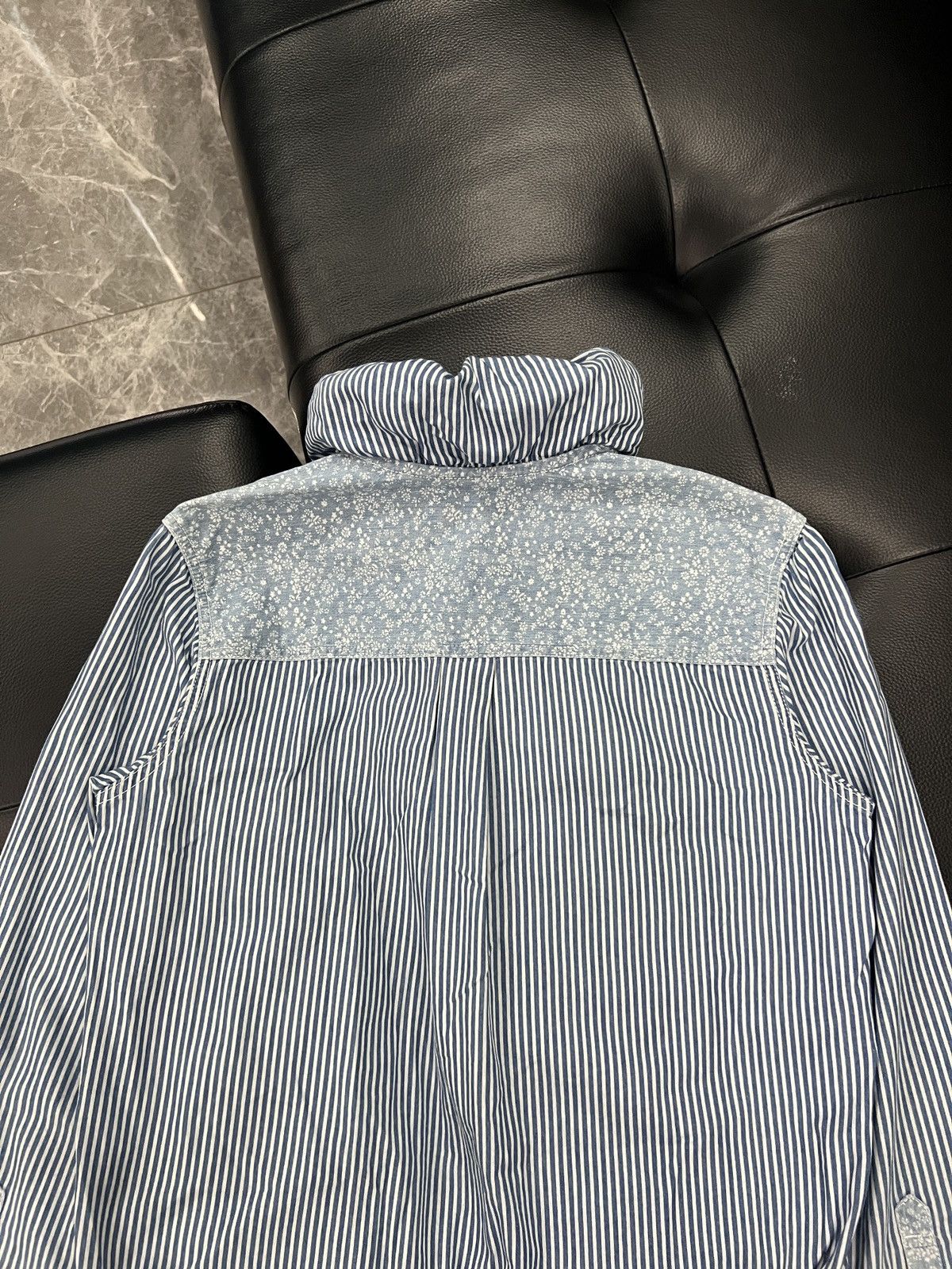mercibeaucoup mercibeaucoup, Stripe Patchwork Button Shirt Size US S / EU 44-46 / 1 - 10 Thumbnail
