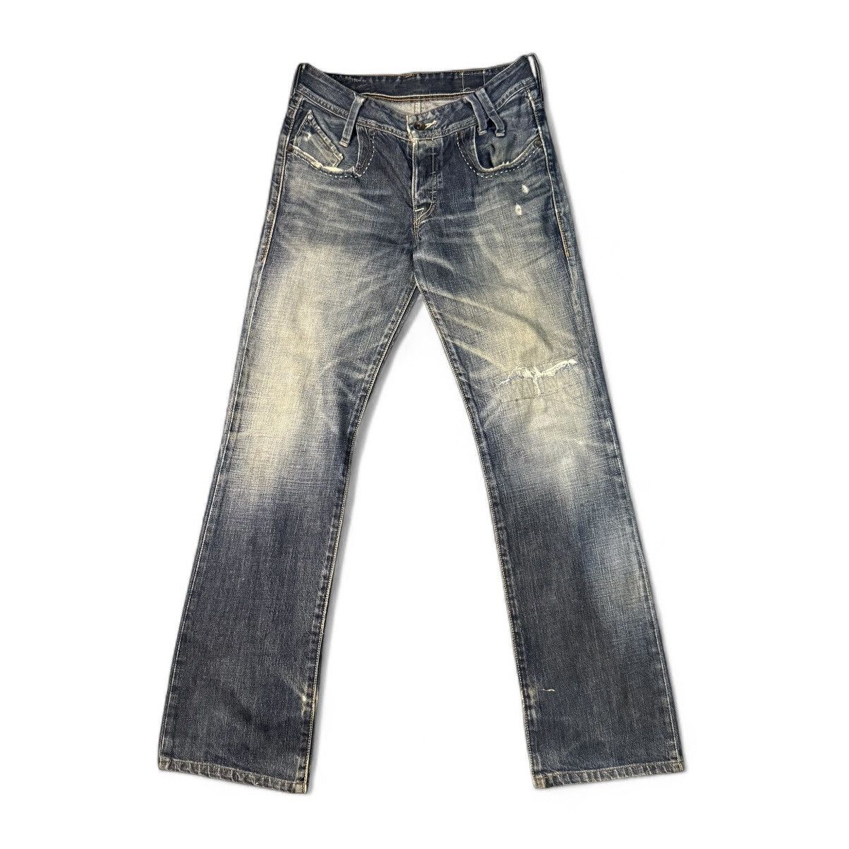 14th Addiction 🔥Archive Distressed Levis Cooper Jeans Size US 30 / EU 46 - 1 Thumbnail