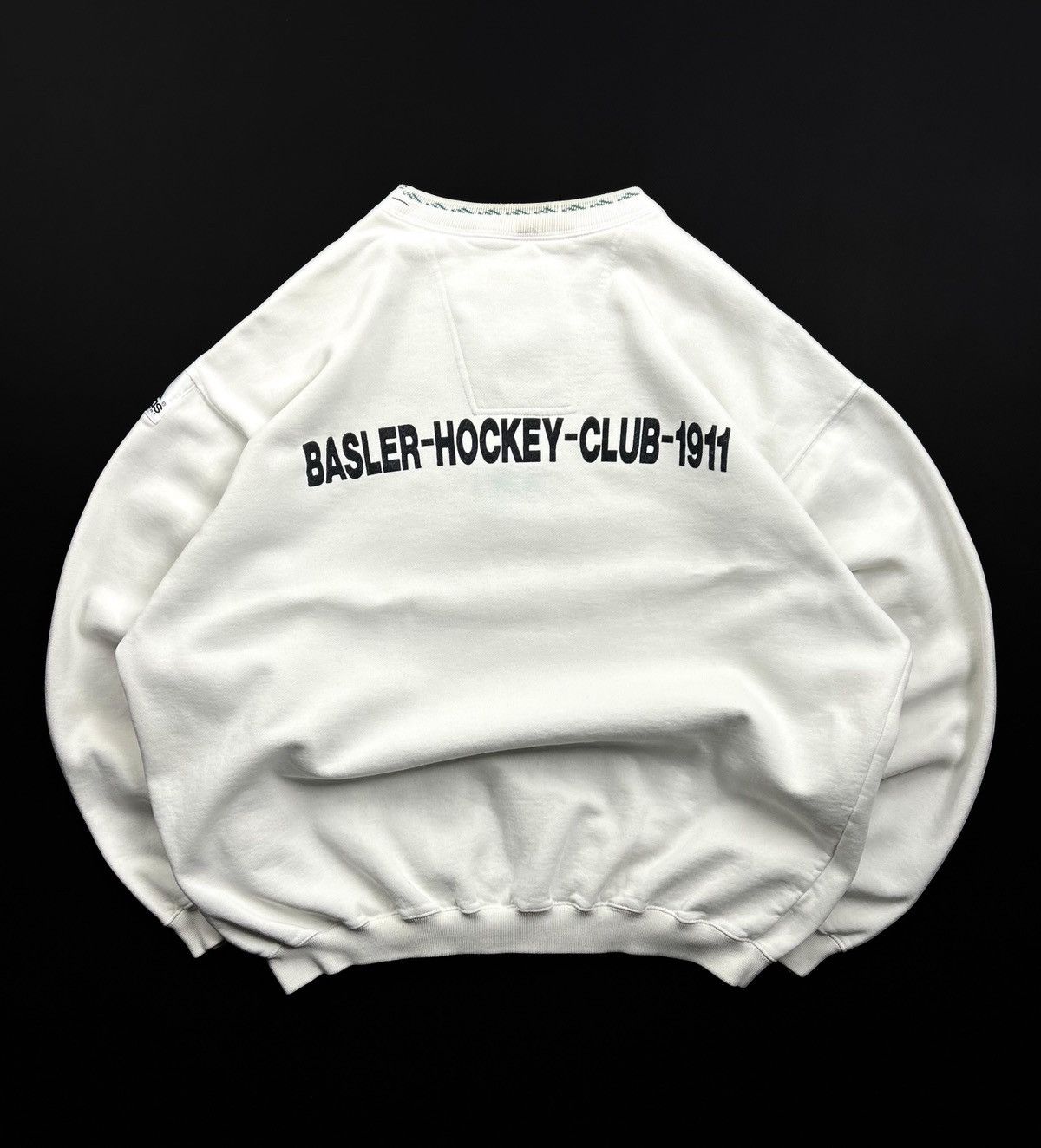Adidas rare 90s Adidas Equipment Basler Hockey Club 1911 Sweatshirt Size US L / EU 52-54 / 3 - 3 Thumbnail