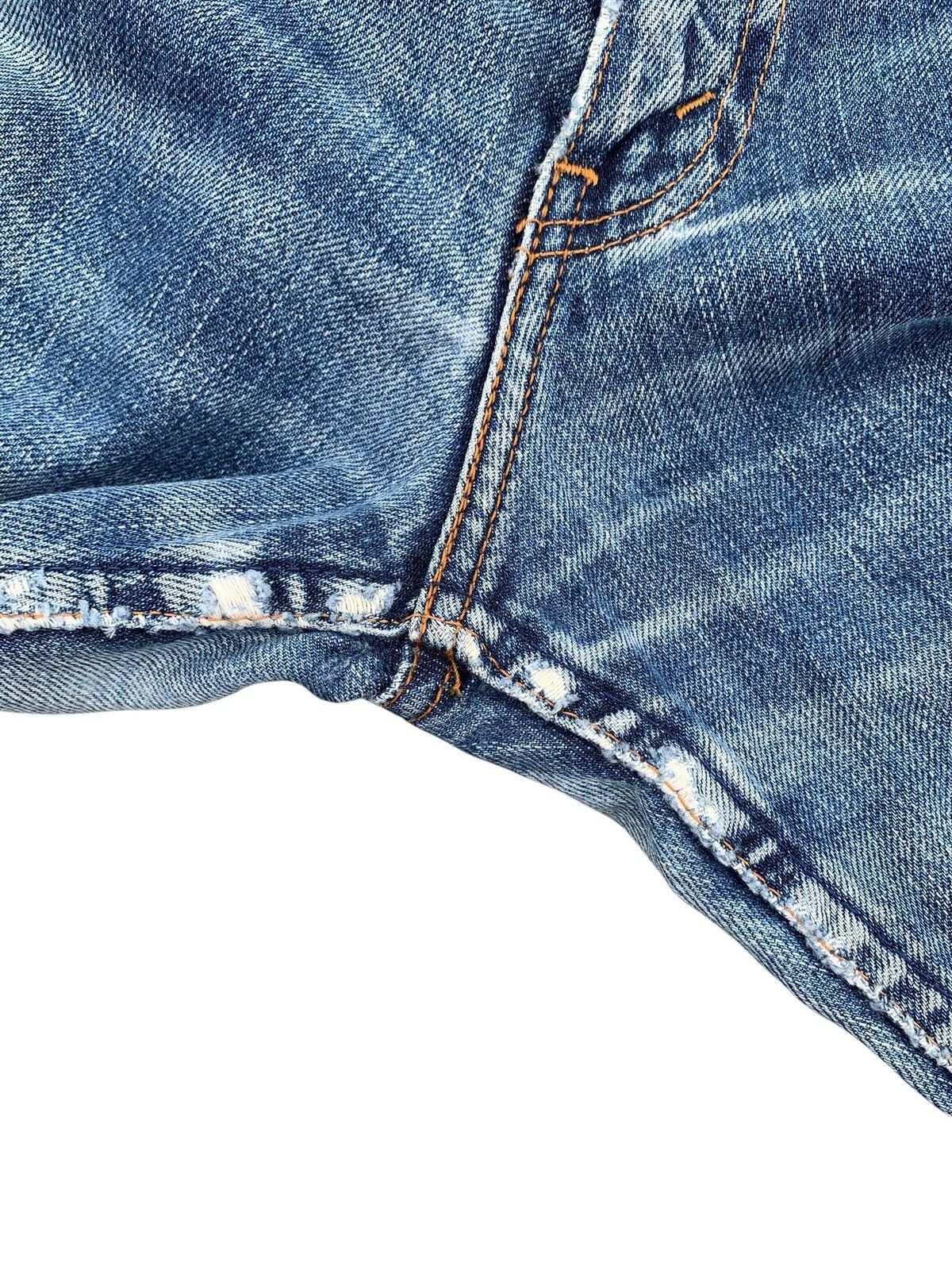 Levi's VINTAGE LEVI'S 503 SELVEDGE FADED DISTRESSED DENIM Size US 36 / EU 52 - 22 Thumbnail