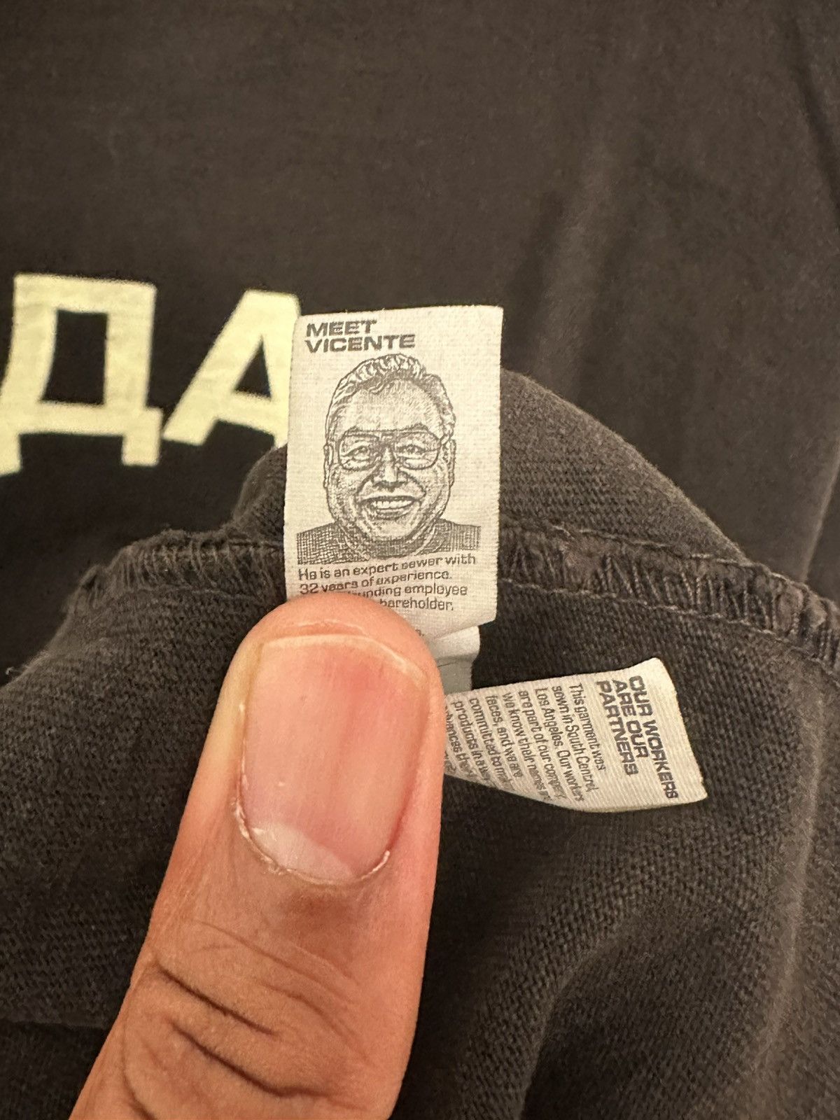 Yeezy Unreleased “FUCK ADIDAS” Yeezy sample Size US L / EU 52-54 / 3 - 6 Thumbnail