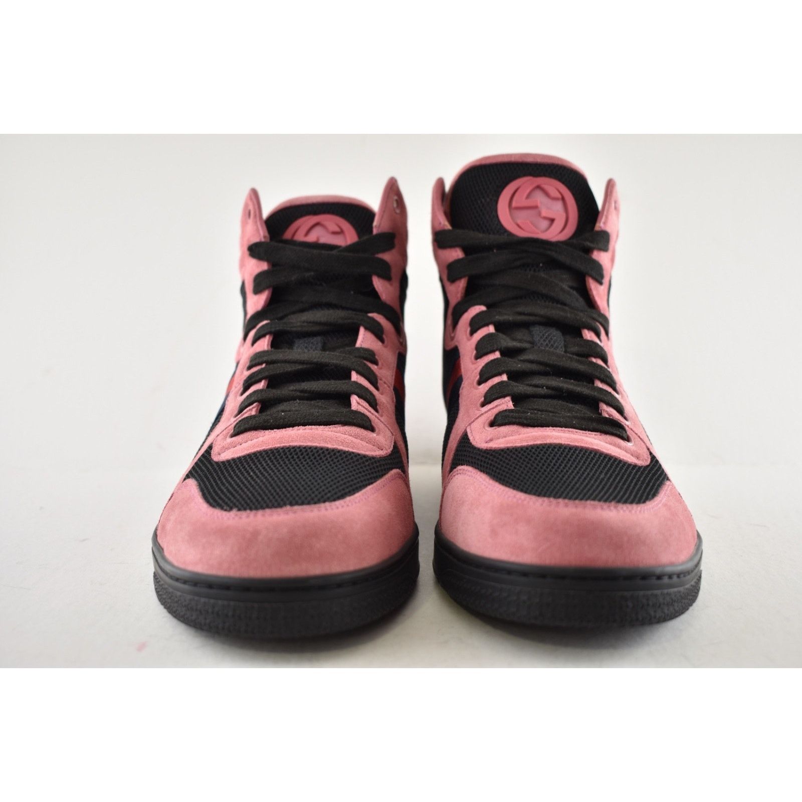 Gucci Gucci Thunder Stretch Black Pink Suede GG High Top US 10 Size US 10 / EU 43 - 6 Thumbnail