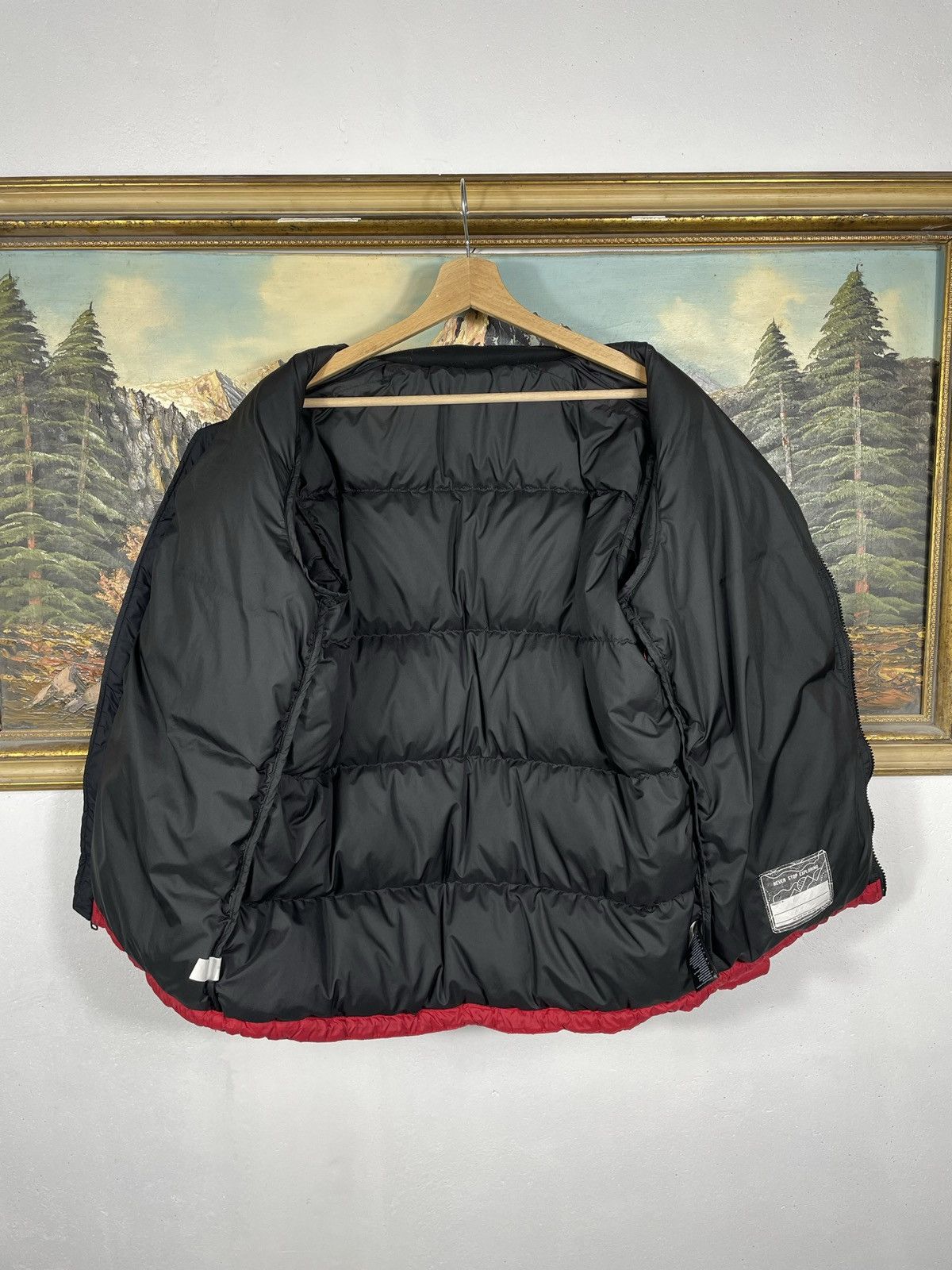 The North Face × Vintage Red TNF Jacket Travis Scott Kylie Jenner Vibe Warm Winter Size US S / EU 44-46 / 1 - 8 Thumbnail