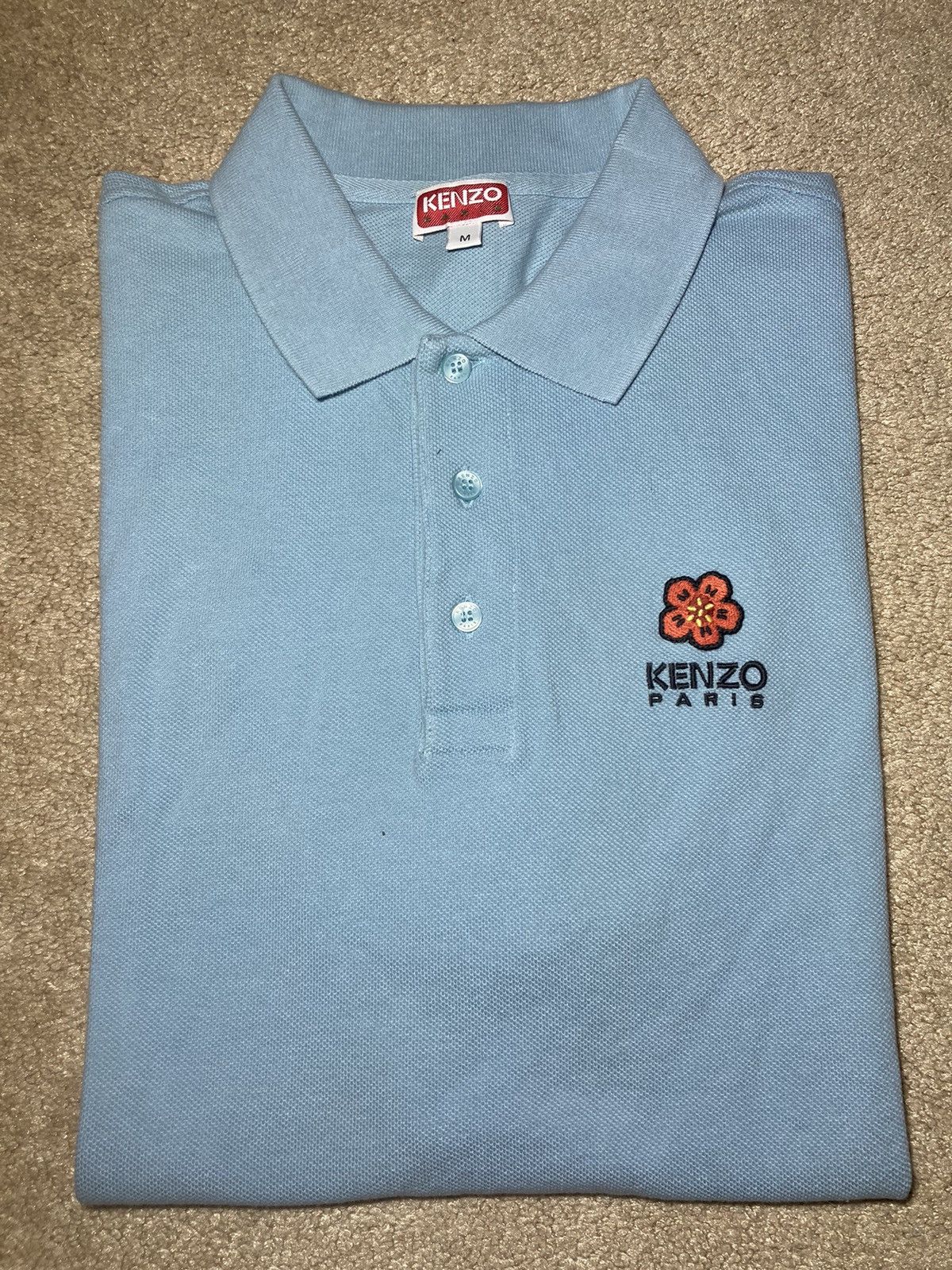 Kenzo 2020 Kenzo Nigo Boke Floral Logo Polo Flower Bape Collab OG Size US M / EU 48-50 / 2 - 1 Thumbnail