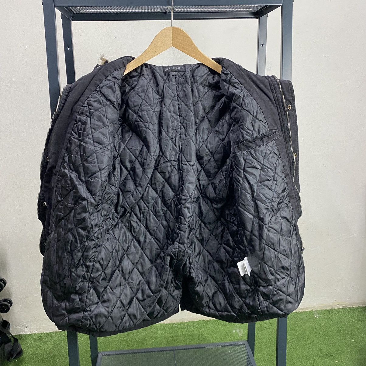 14th Addiction × If Six Was Nine × In The Attic Vintage In The Attic Fur Hoodie Punk Jacket Size US M / EU 48-50 / 2 - 3 Thumbnail