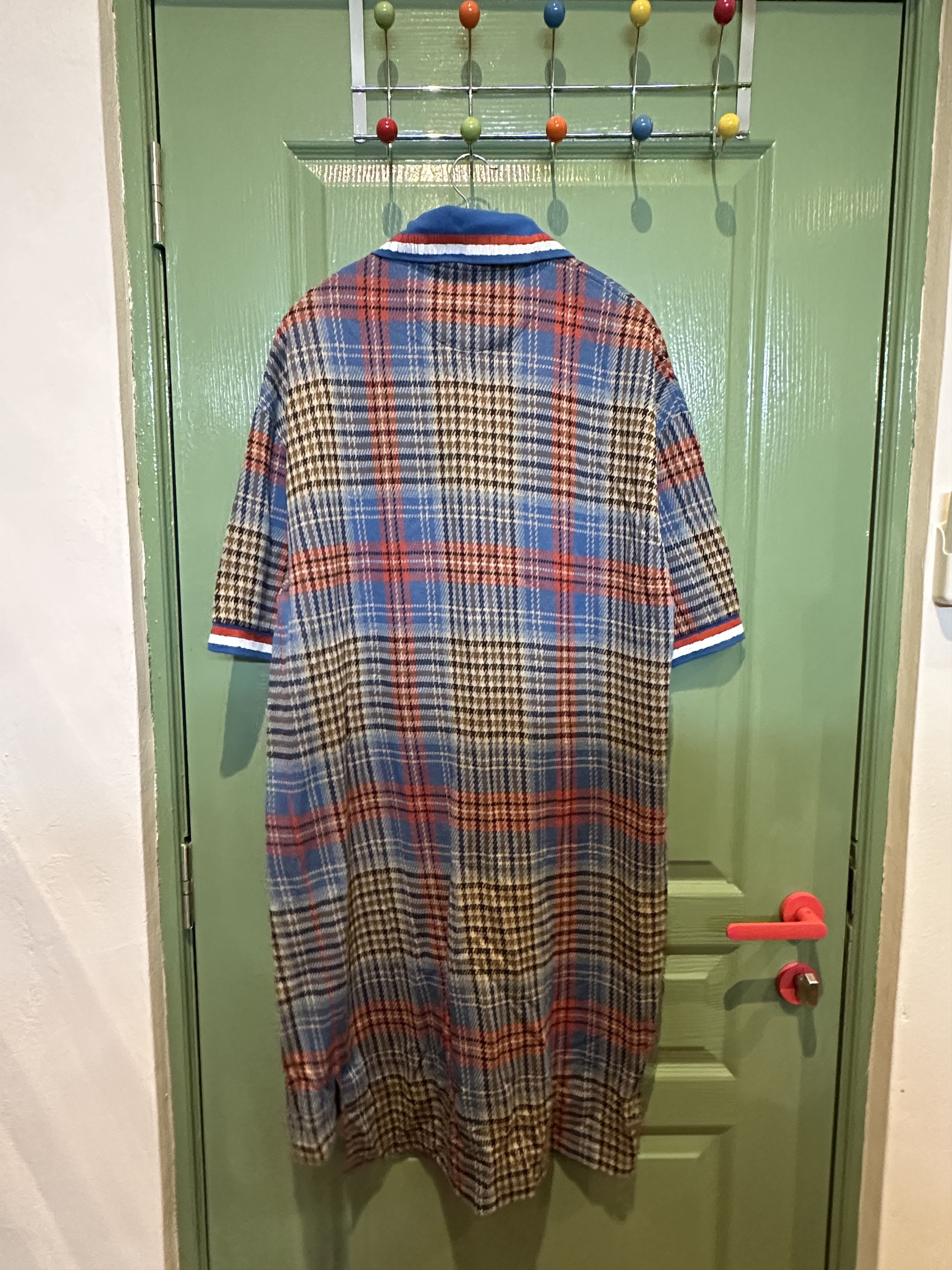 Charles Jeffrey LOVERBOY × Fred Perry Charles Jeffrey Loverboy x Fred Perry Longline Tartan Polo Size US M / EU 48-50 / 2 - 8 Thumbnail