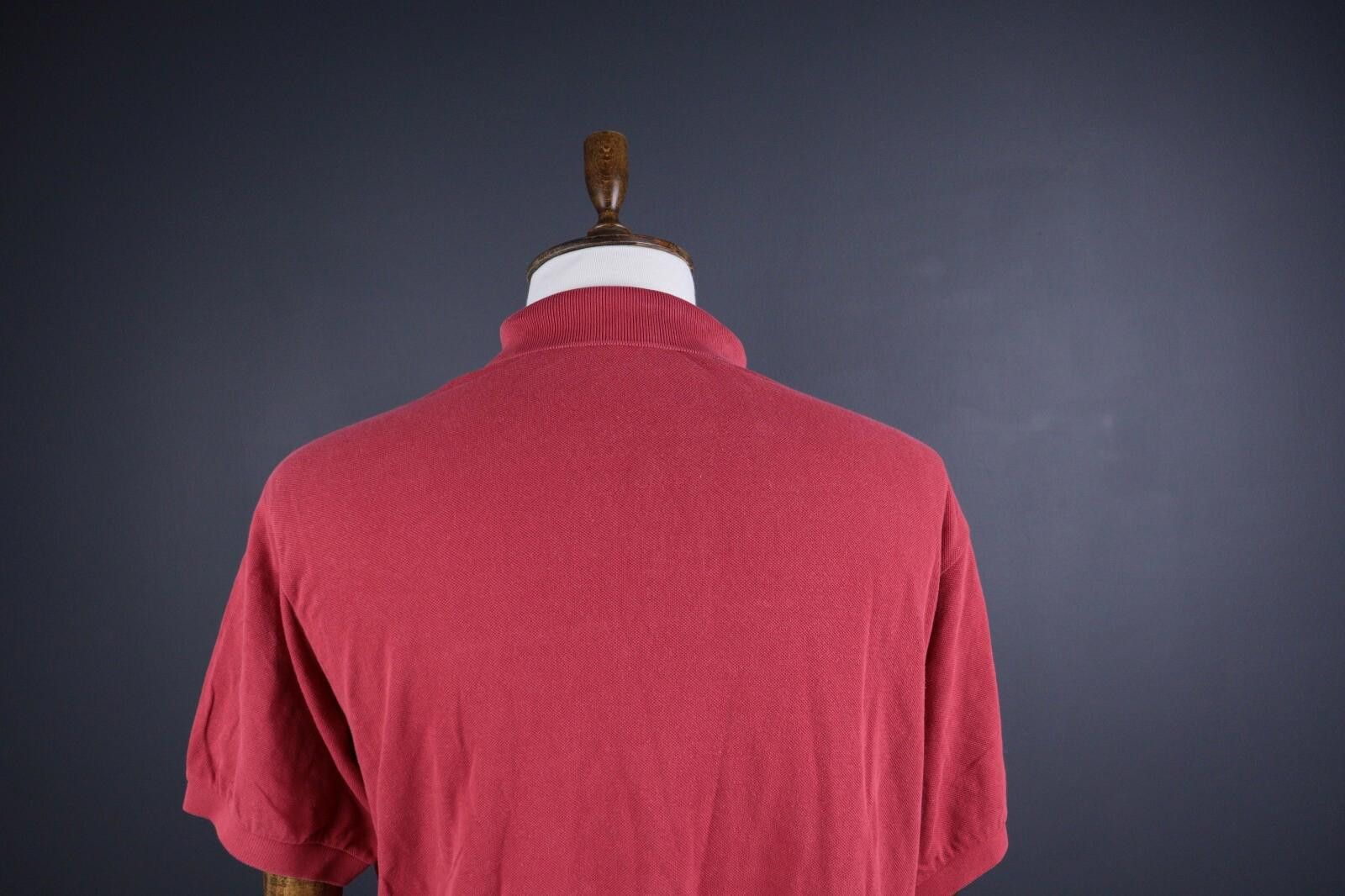 Lacoste Chemise Lacoste Red Summer Polo Shirt Size 8 / 3XL Size US XXL / EU 58 / 5 - 7 Thumbnail