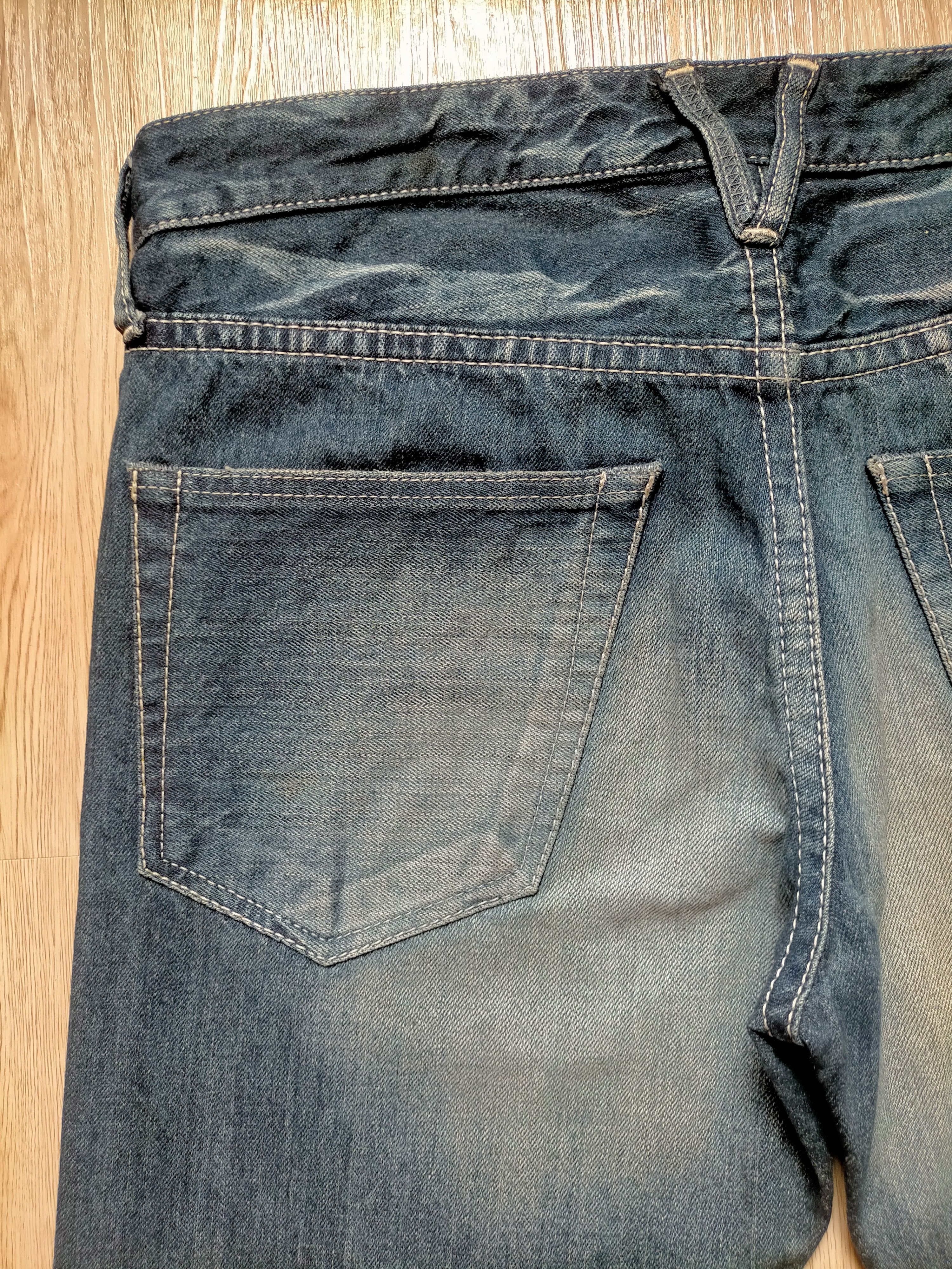 Japanese Brand Flare Jeans Vanquish Japan Studed Boot Cut Denim Size US 33 - 12 Thumbnail