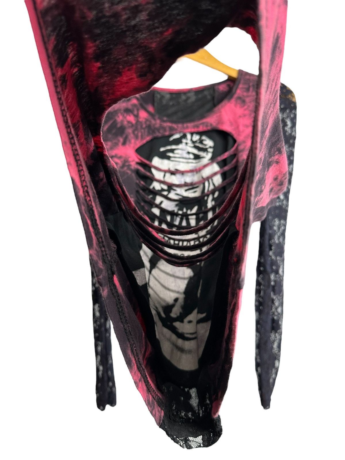 Japanese Brand UNDEFINED DISTRESSED LONG SLEEVE TEE HYSTERIC LGB STYLE Size XS / US 0-2 / IT 36-38 - 7 Thumbnail