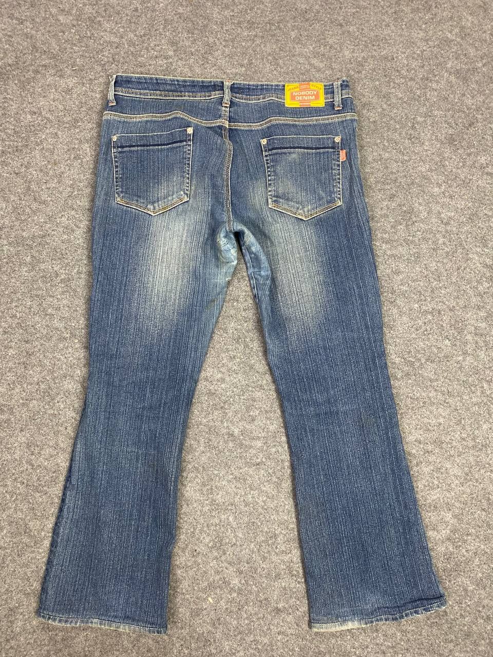 Nobody Denim nobody denim bootcut flare distressed denim Size 38" / US 16 / IT 52 - 1 Thumbnail