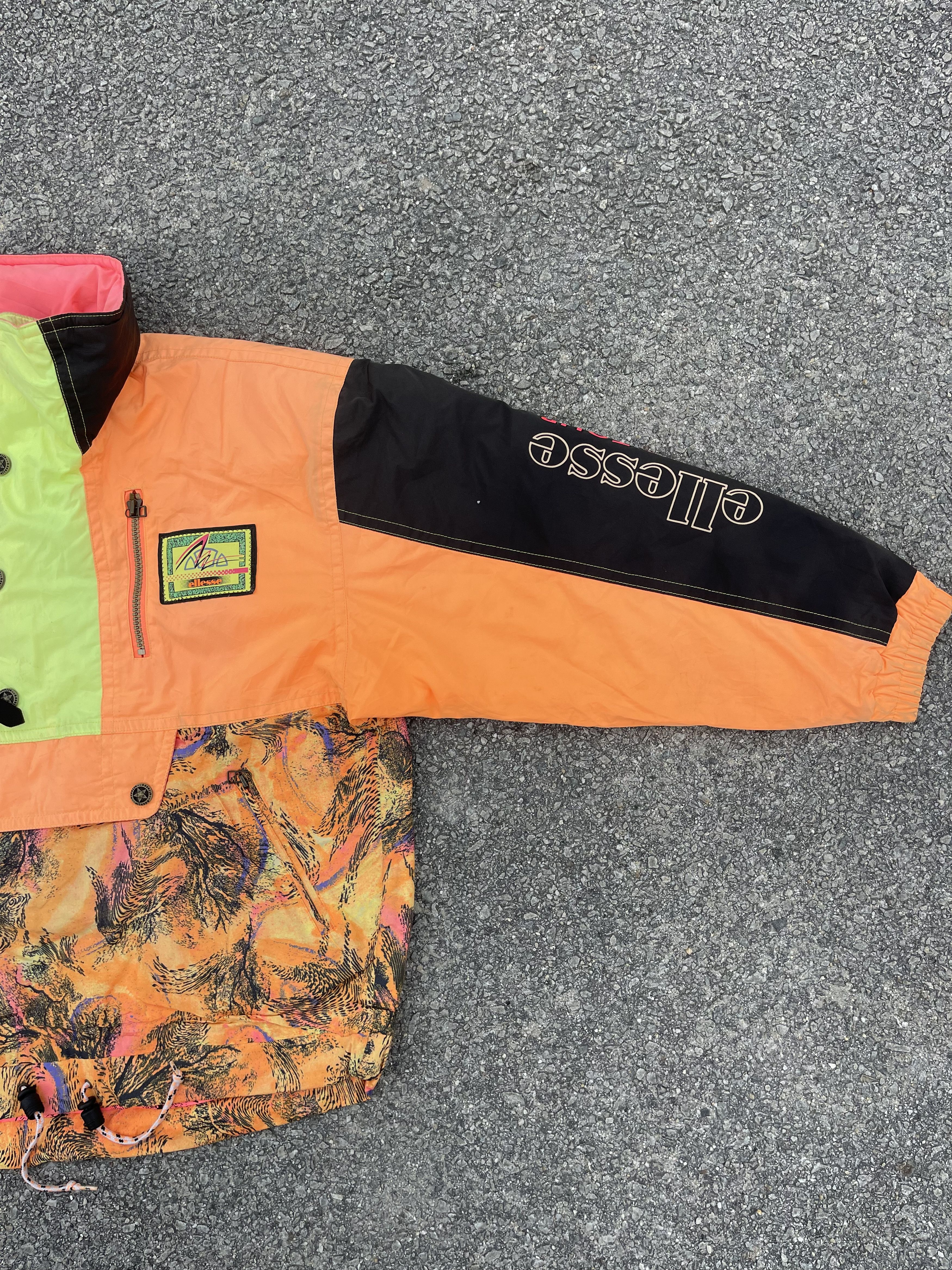 Ellesse Vtg Ellesse Sport World Tour Anorack Ski Jacket Size US L / EU 52-54 / 3 - 11 Thumbnail