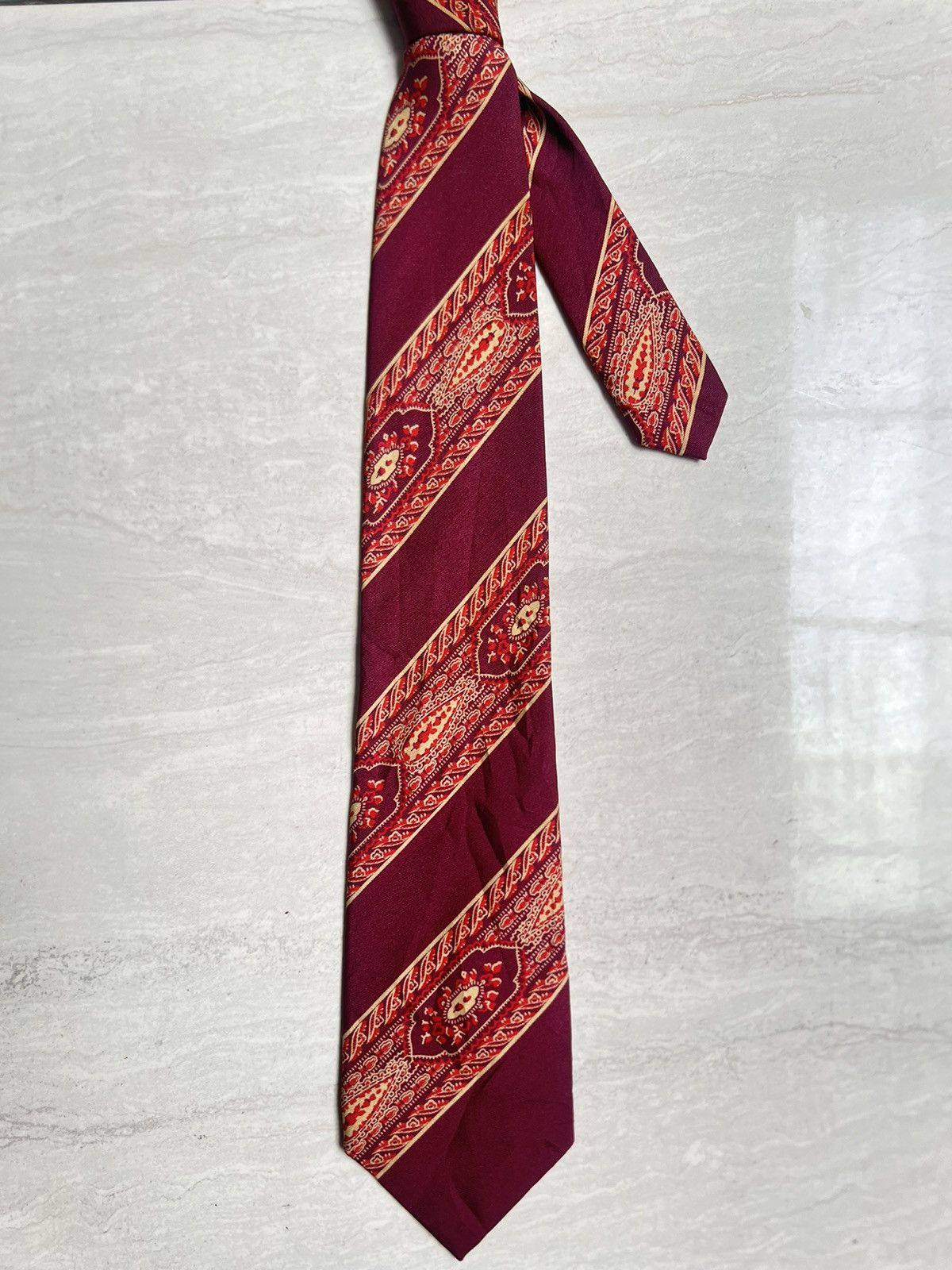 Yohji Yamamoto YOHJI YAMAMOTO Central Japan Railway Company Tie Size ONE SIZE - 4 Thumbnail
